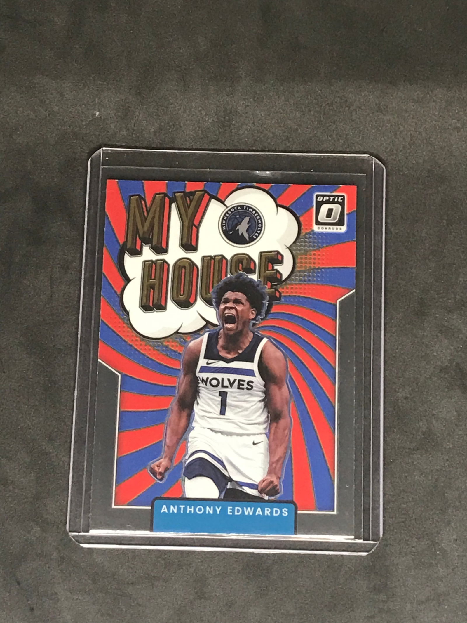 Anthony Edwards Panini Donruss Optic My House single (1 of 1)