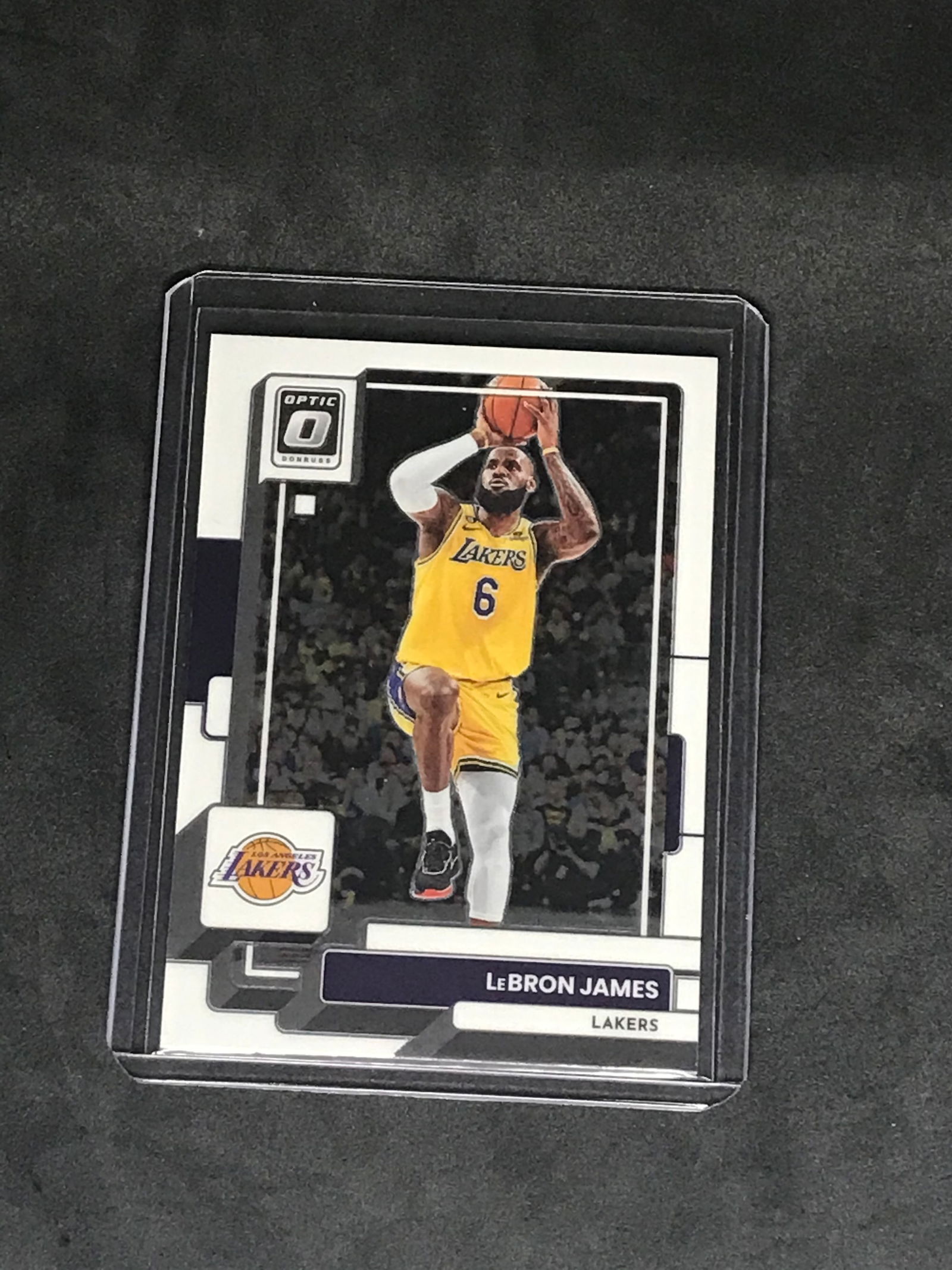 LeBron James Panini Donruss Optic single (1 of 1)