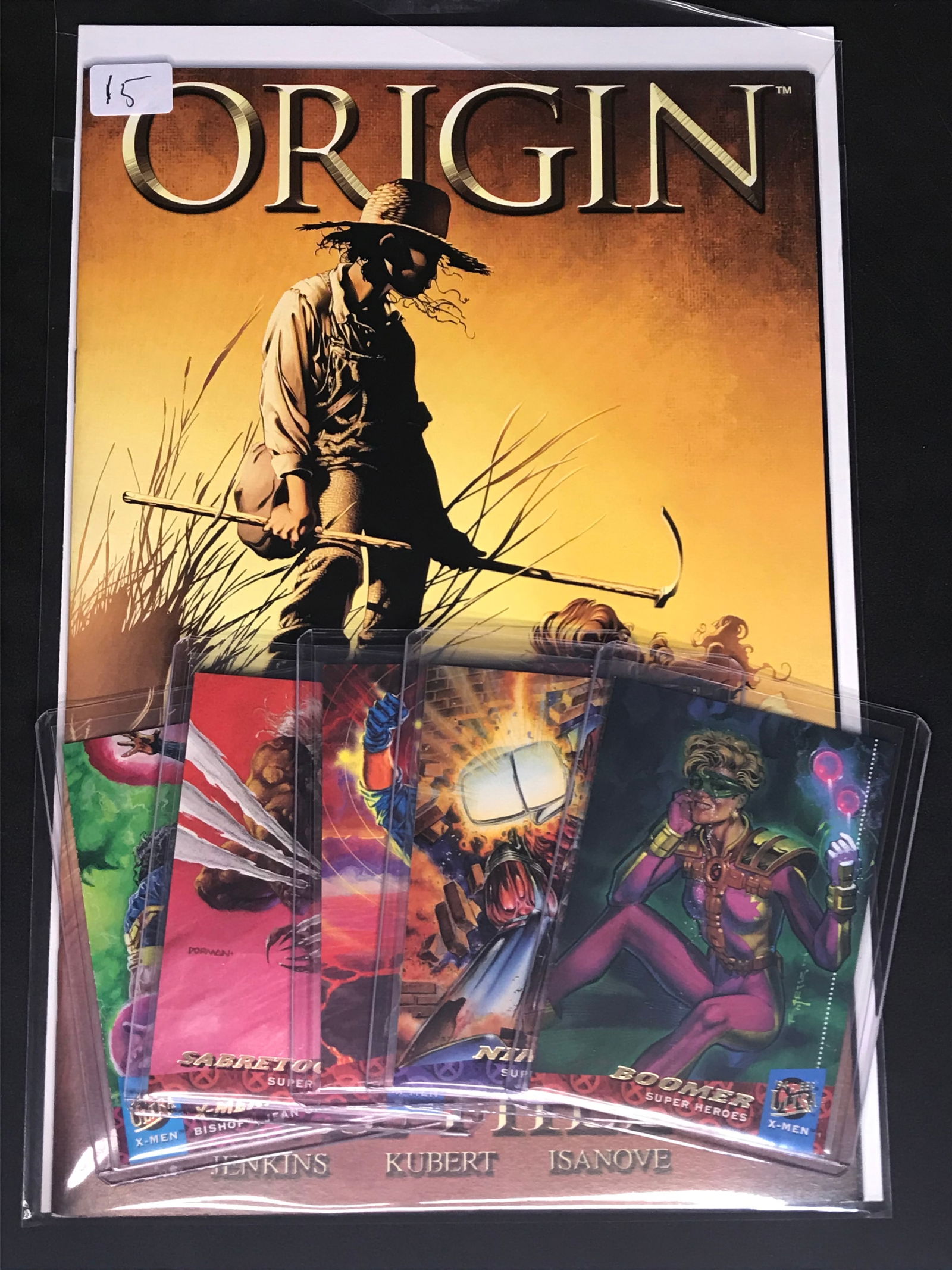 Marvel Comics X-Men with 5 X-Men Trading Cards (1 of 1)