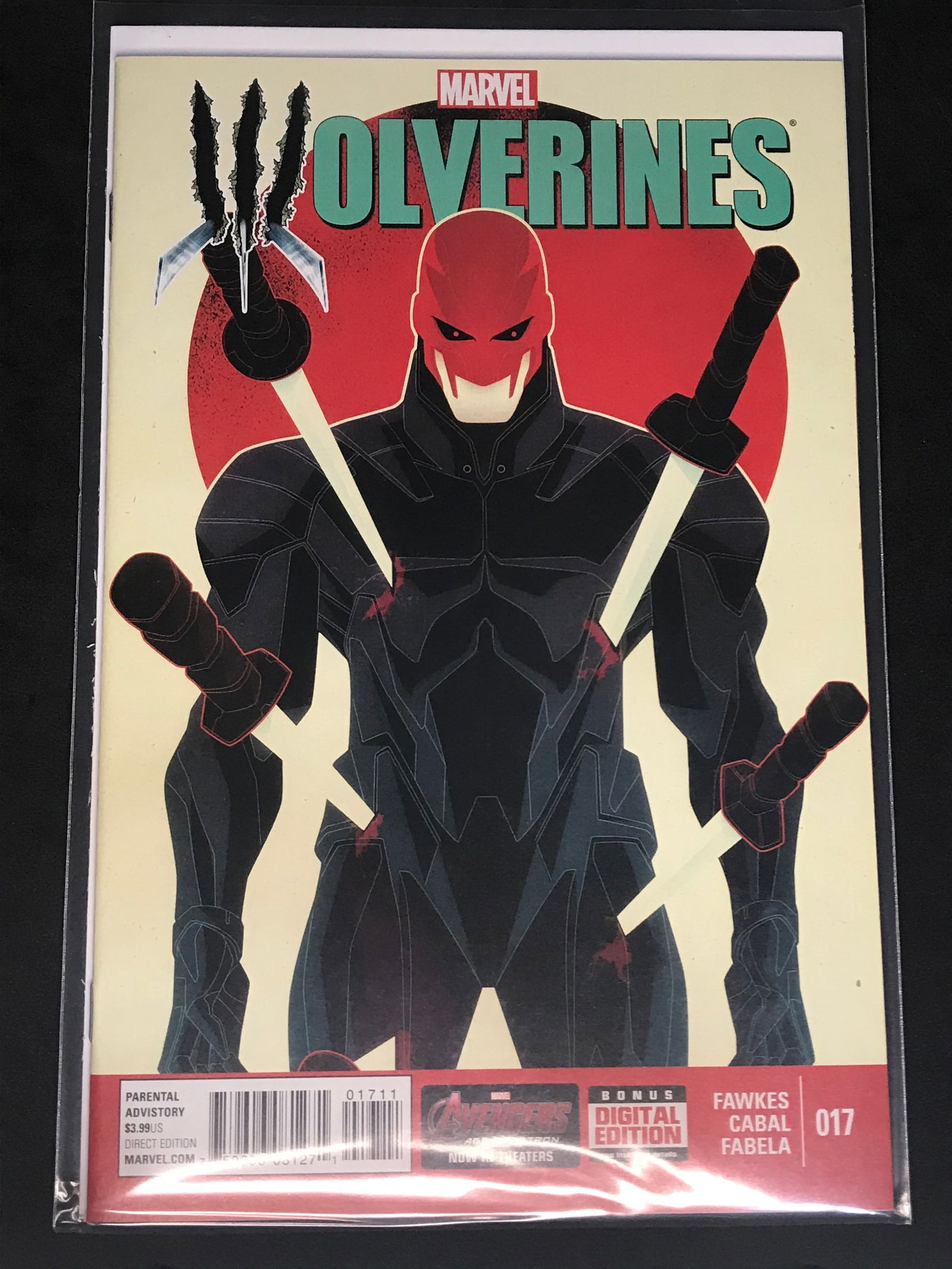 Marvel Wolverines Issue 17 Comic Book (1 of 1)
