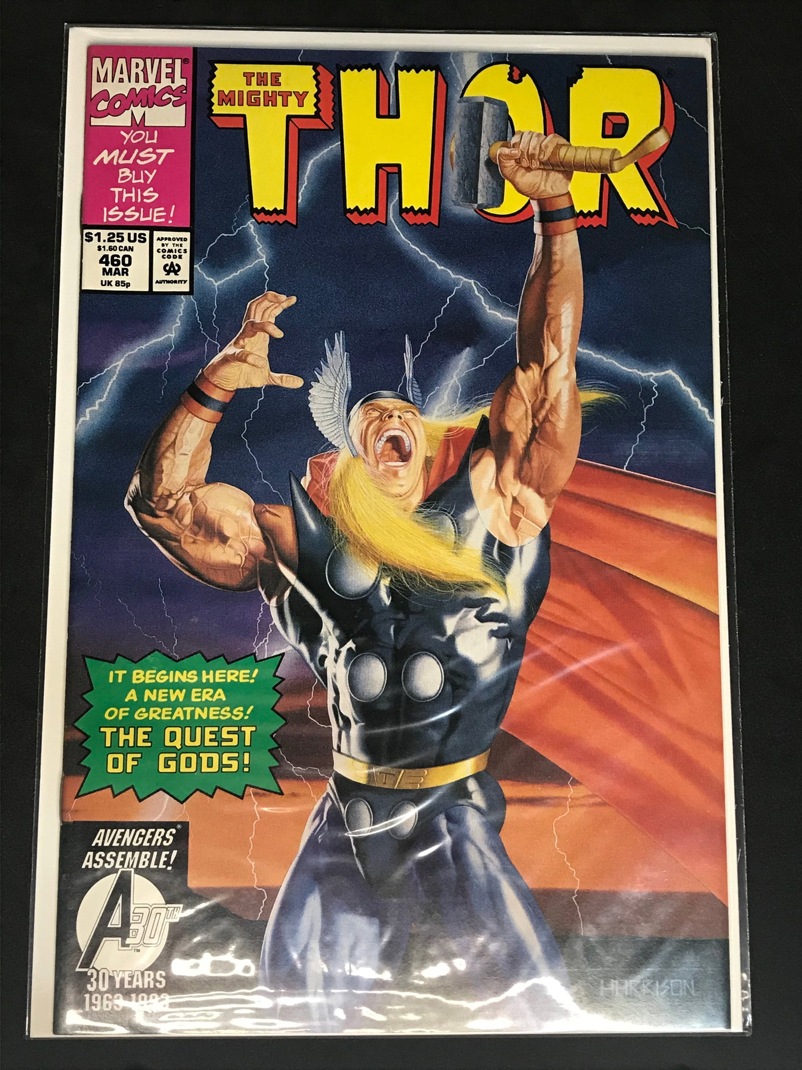 Marvel The Mighty Thor Issue 460 Comic Book (1 of 1)