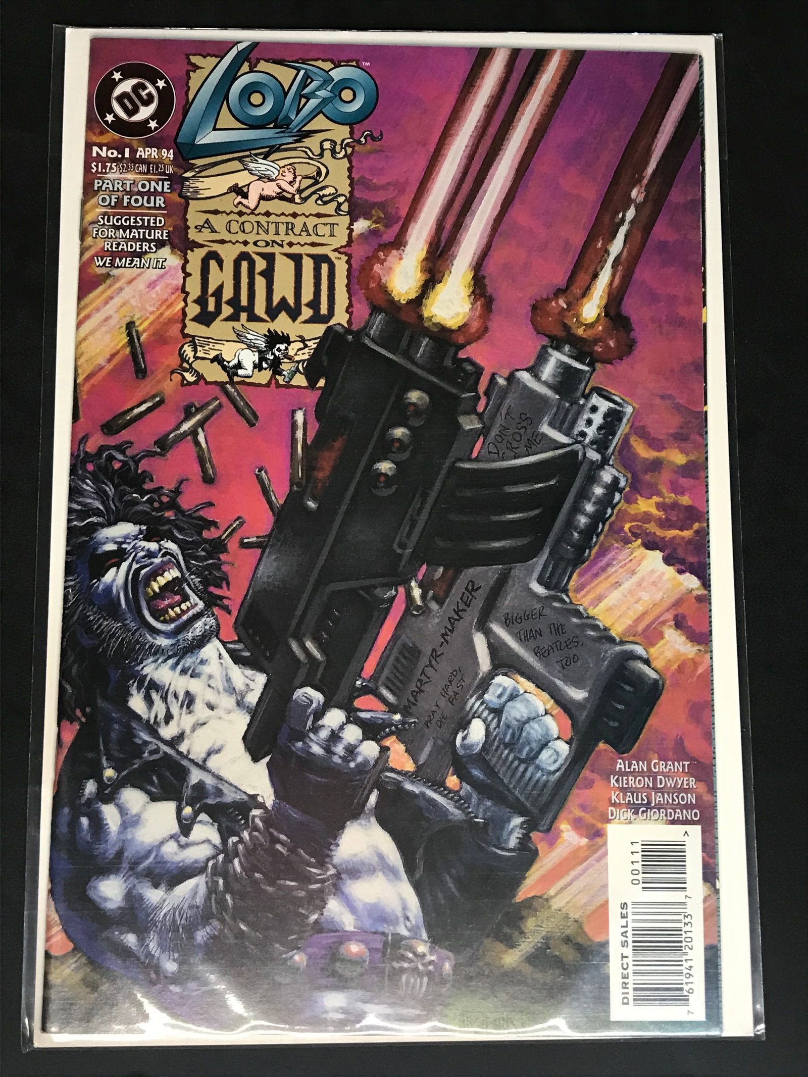 DC Lobo Issue 1 Comic Book (1 of 1)