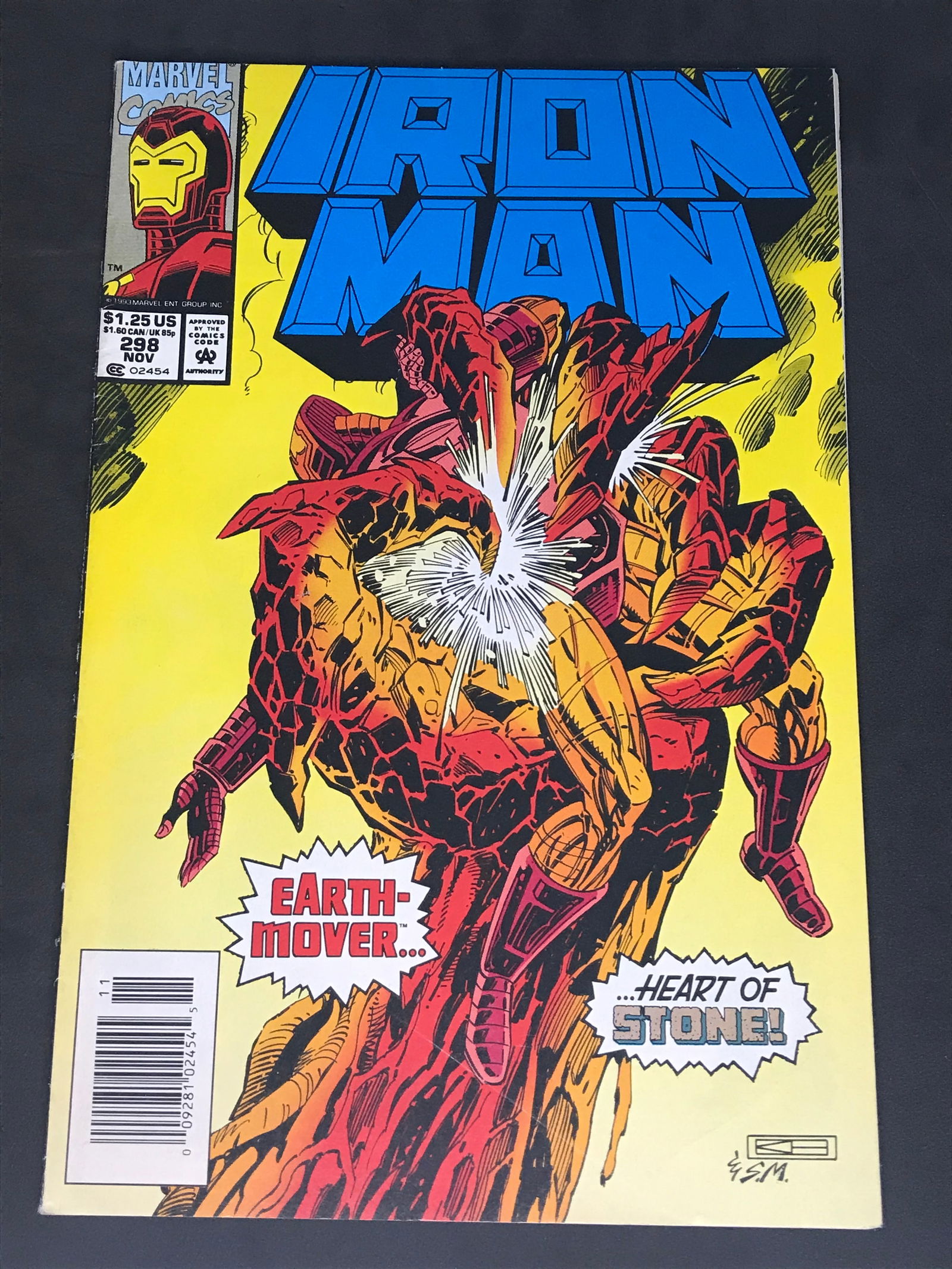 Marvel Iron Man Issue 298 Comic Book (1 of 1)