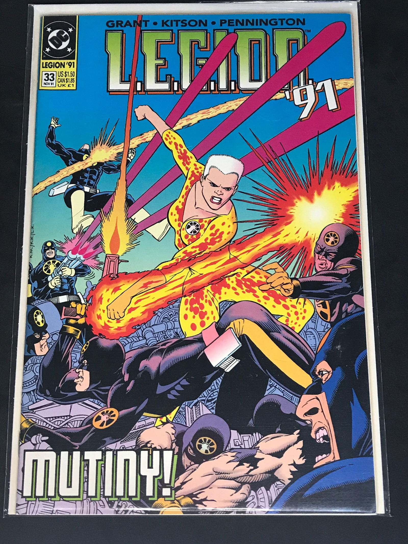 DC Legion Issue 33 Comic Book (1 of 1)