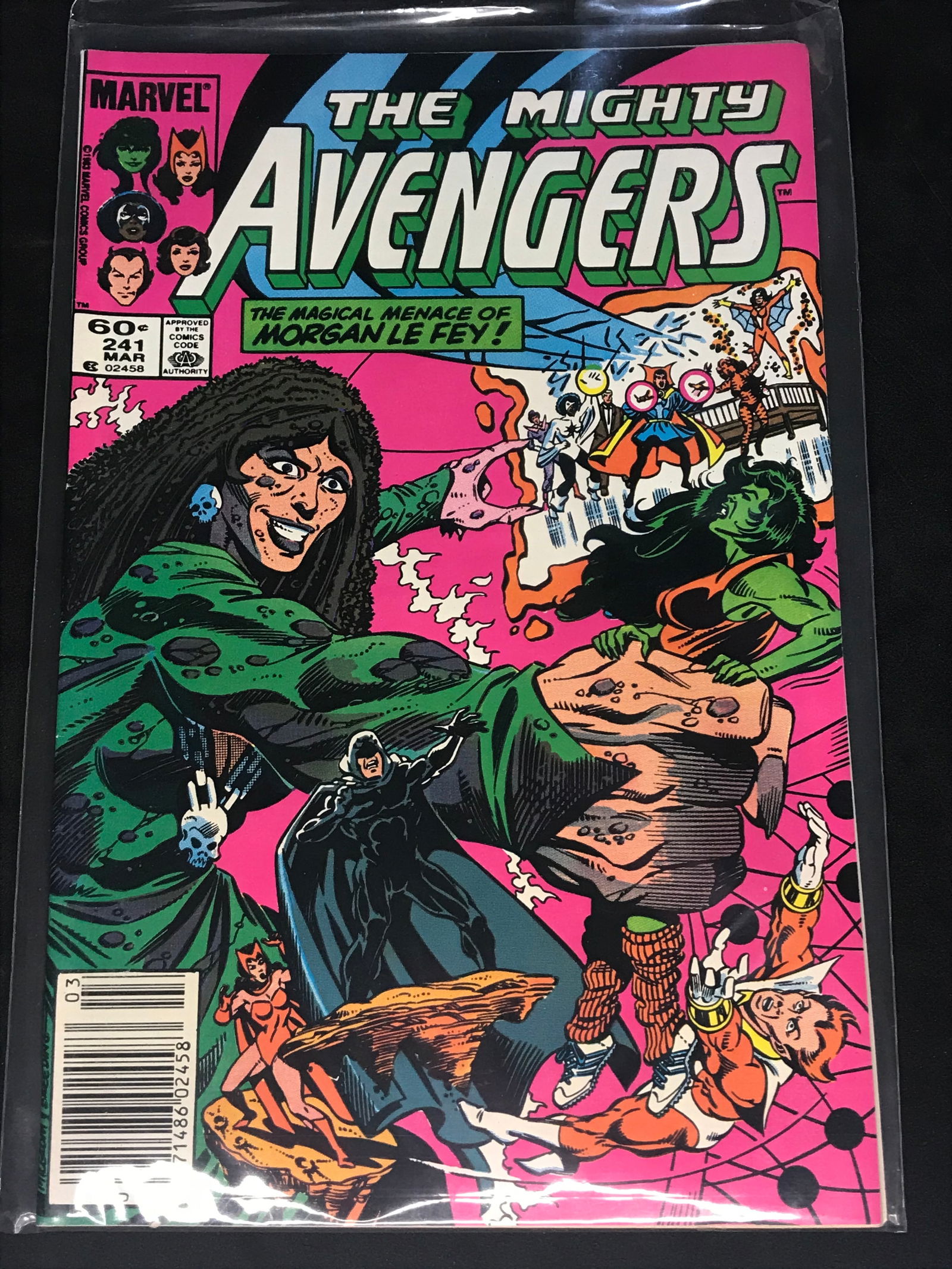 Bronze Age Marvel The Mighty Avengers Comic Book Issue 241 (1 of 1)