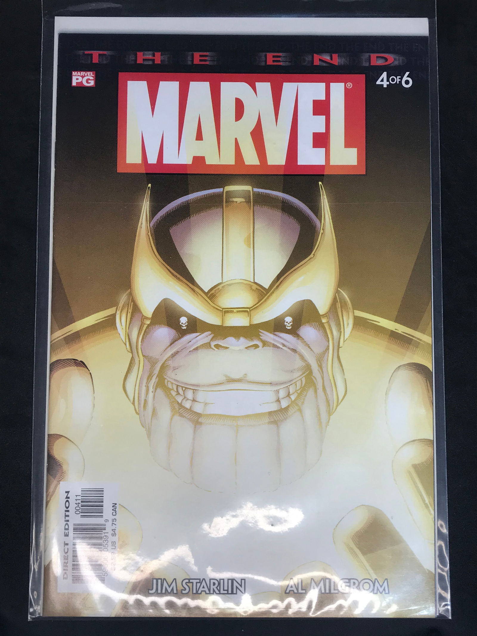 Marvel The End Issue 4 of 6 Comic Book (1 of 1)
