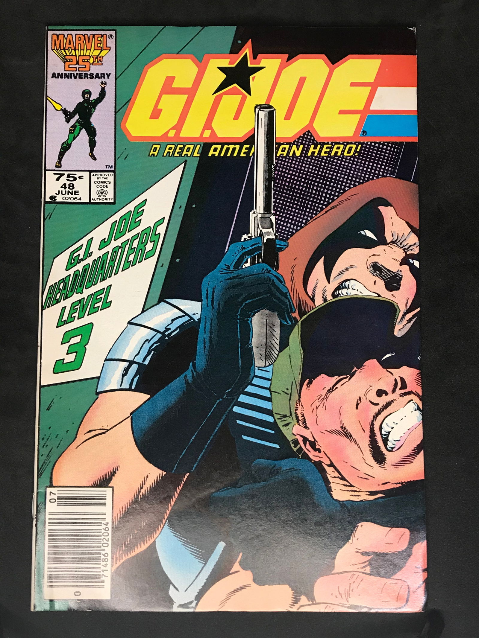 Marvel 25th Anniversary G.I. Joe Issue 48 Comic Book (1 of 1)