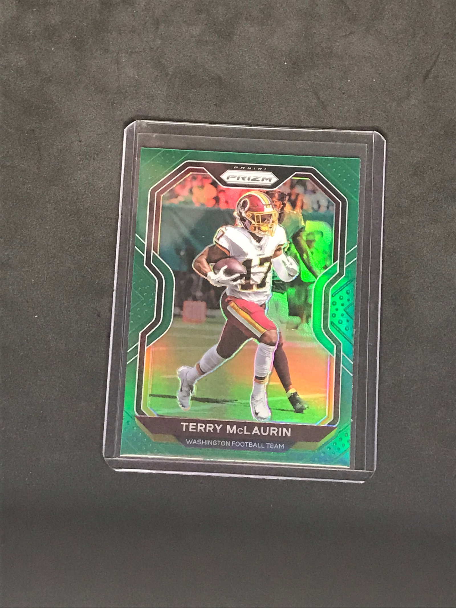 Terry McLaurin Panini Prizm Green Holo: Terry McLaurin Panini Prizm Green Holo