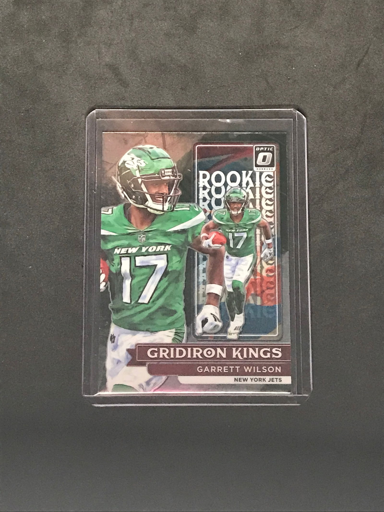 Garrett Wilson Panini Donruss Optic Gridiron Kings (1 of 1)
