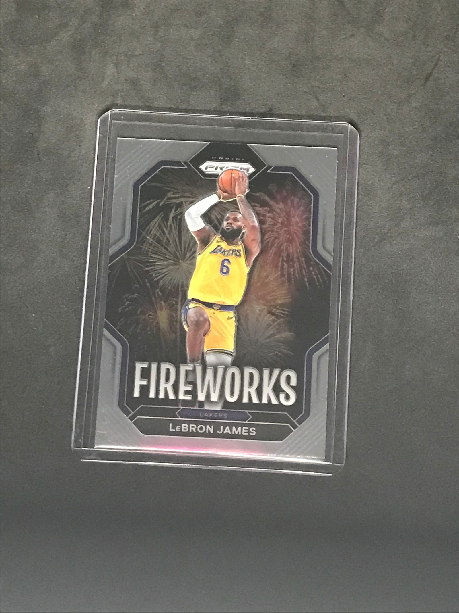 Lebron James Panini Prizm Fireworks (1 of 1)