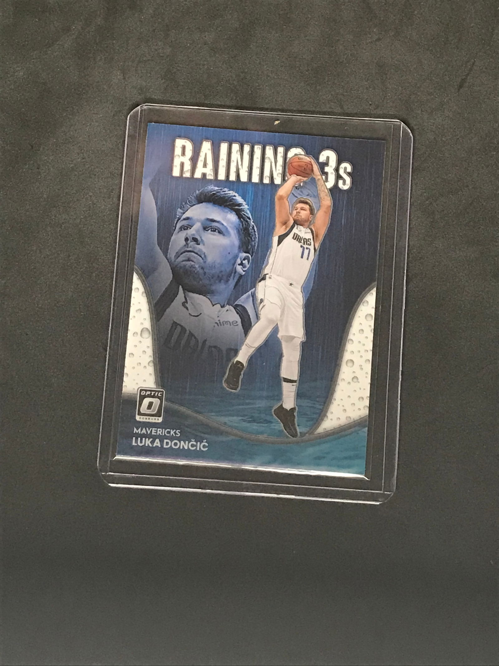 Luka Doncic Donruss Optic Raining 3s (1 of 1)