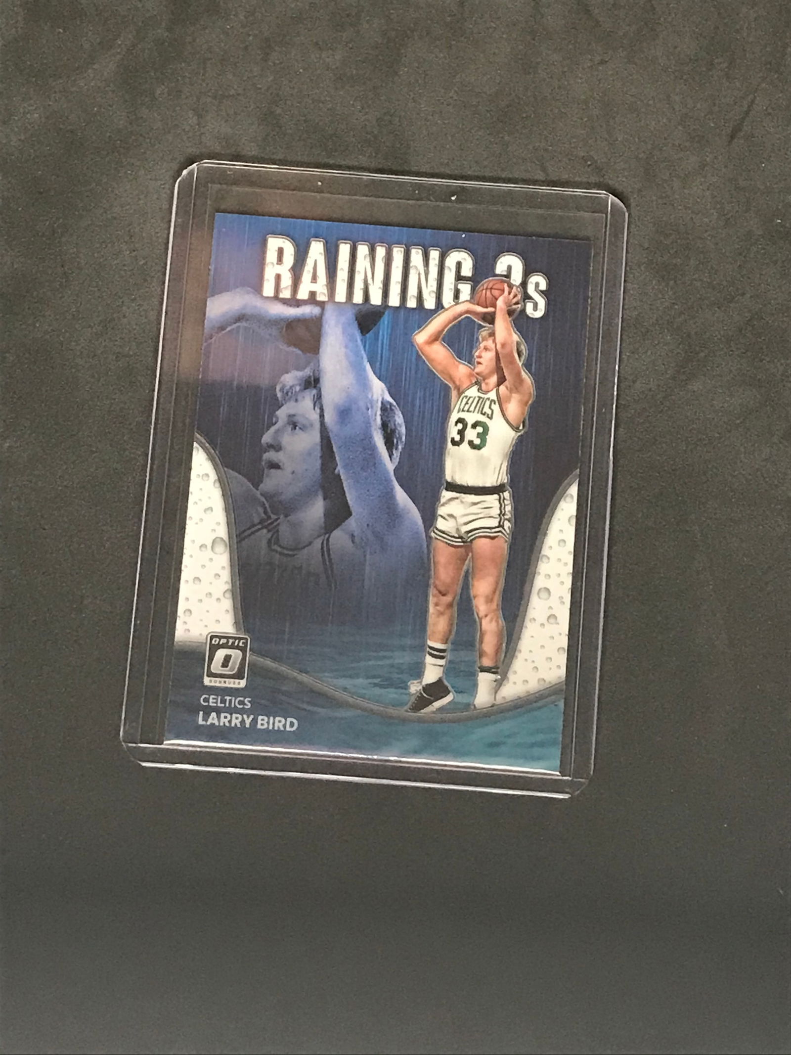 Larry Bird Donruss Optic Raining 3s (1 of 1)