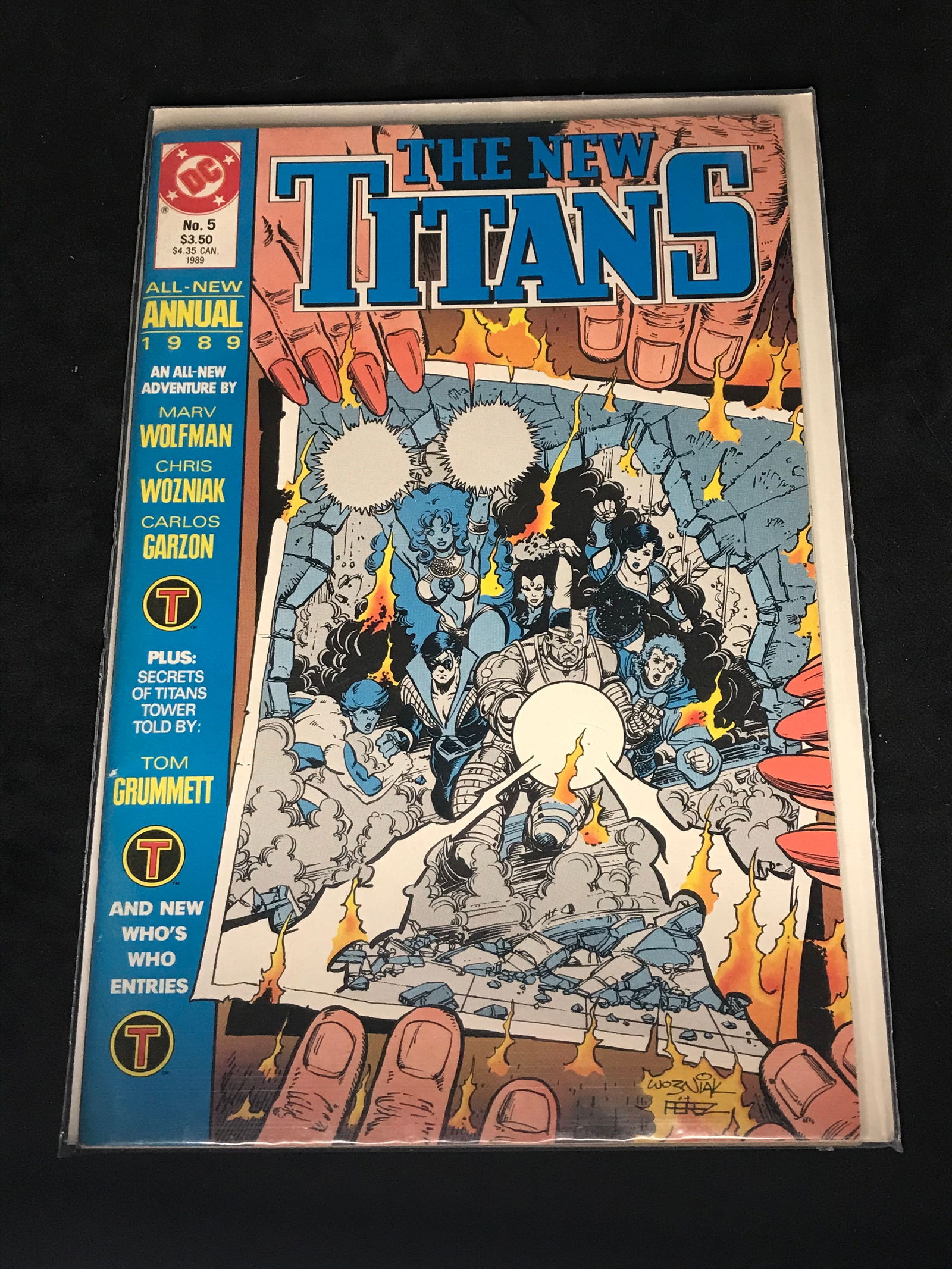 DC The New Teen Titans Issue # 5 (1 of 1)