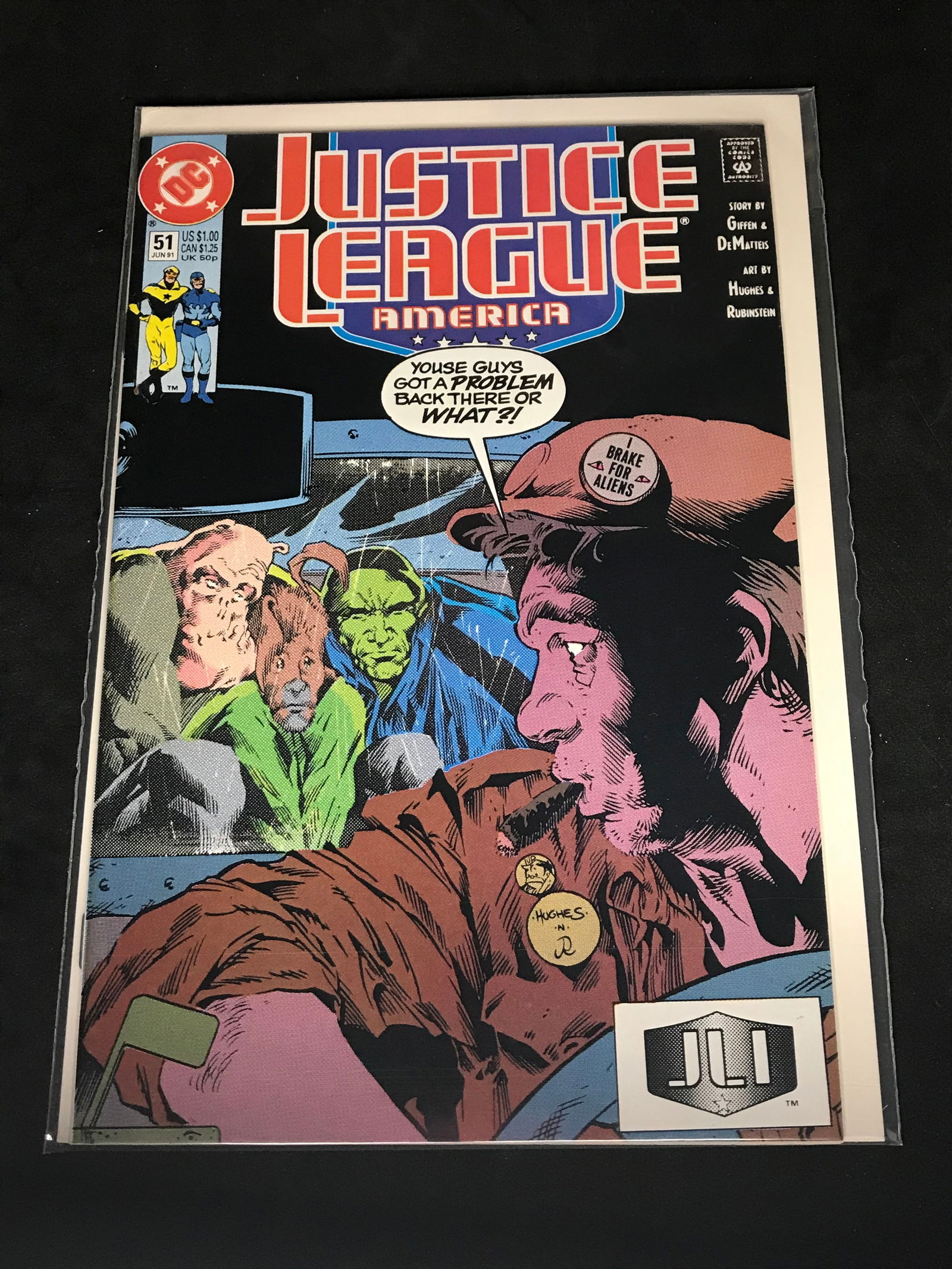 DC Justice League America Issue # 51 (1 of 1)