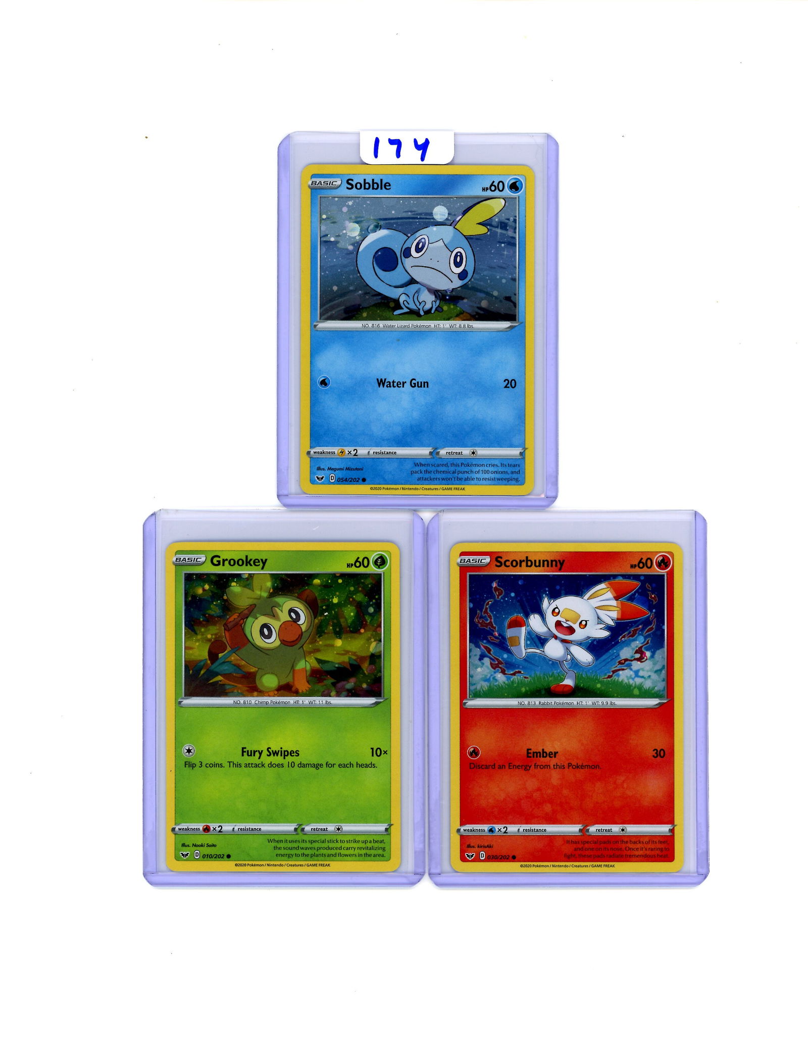 Lot of 3 Cosmos Holo Blister Promo Pokemon Cards (1 of 1)
