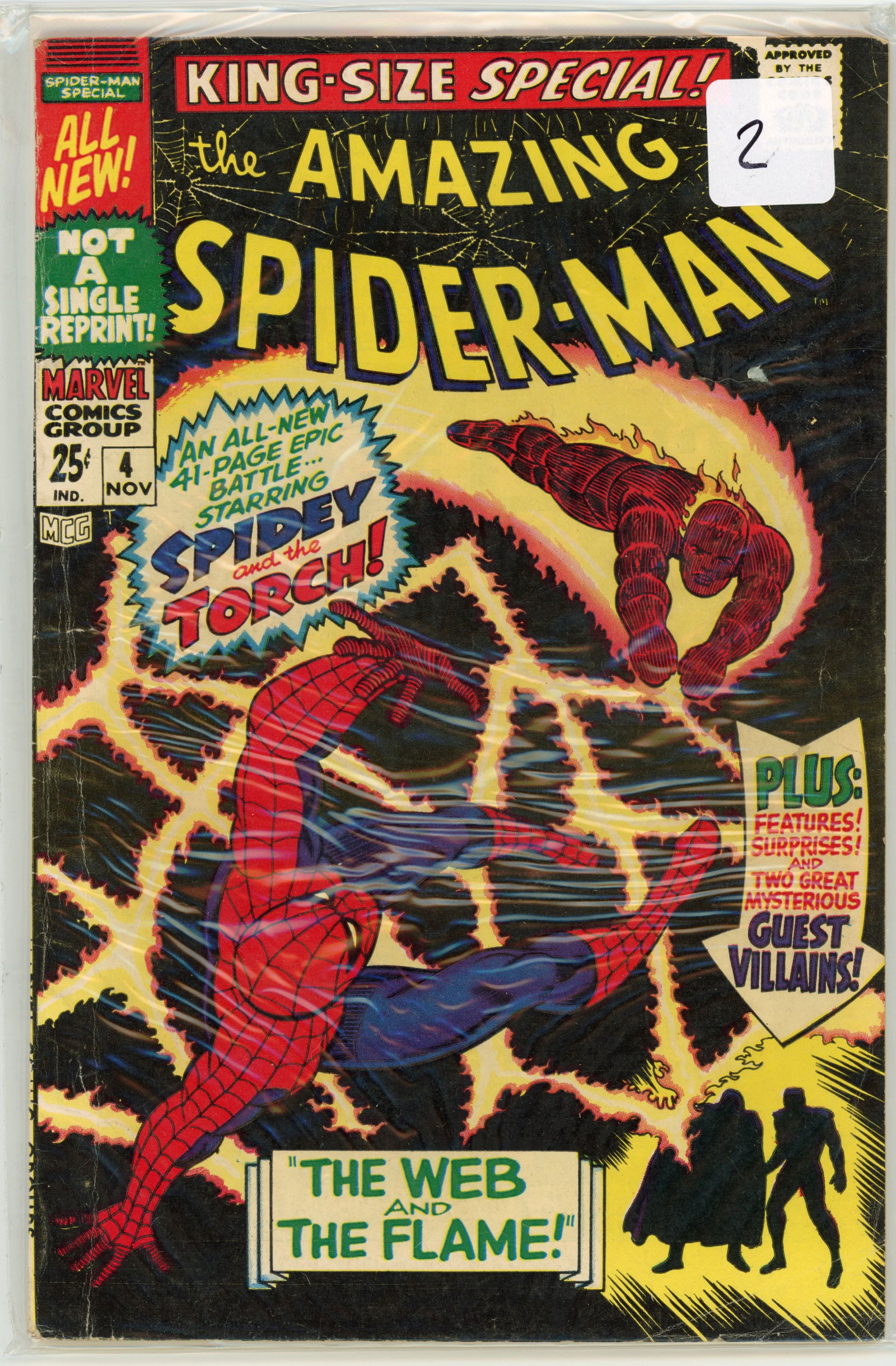 1967 Marvel The Amazing Spider-Man Issue 4 (1 of 1)