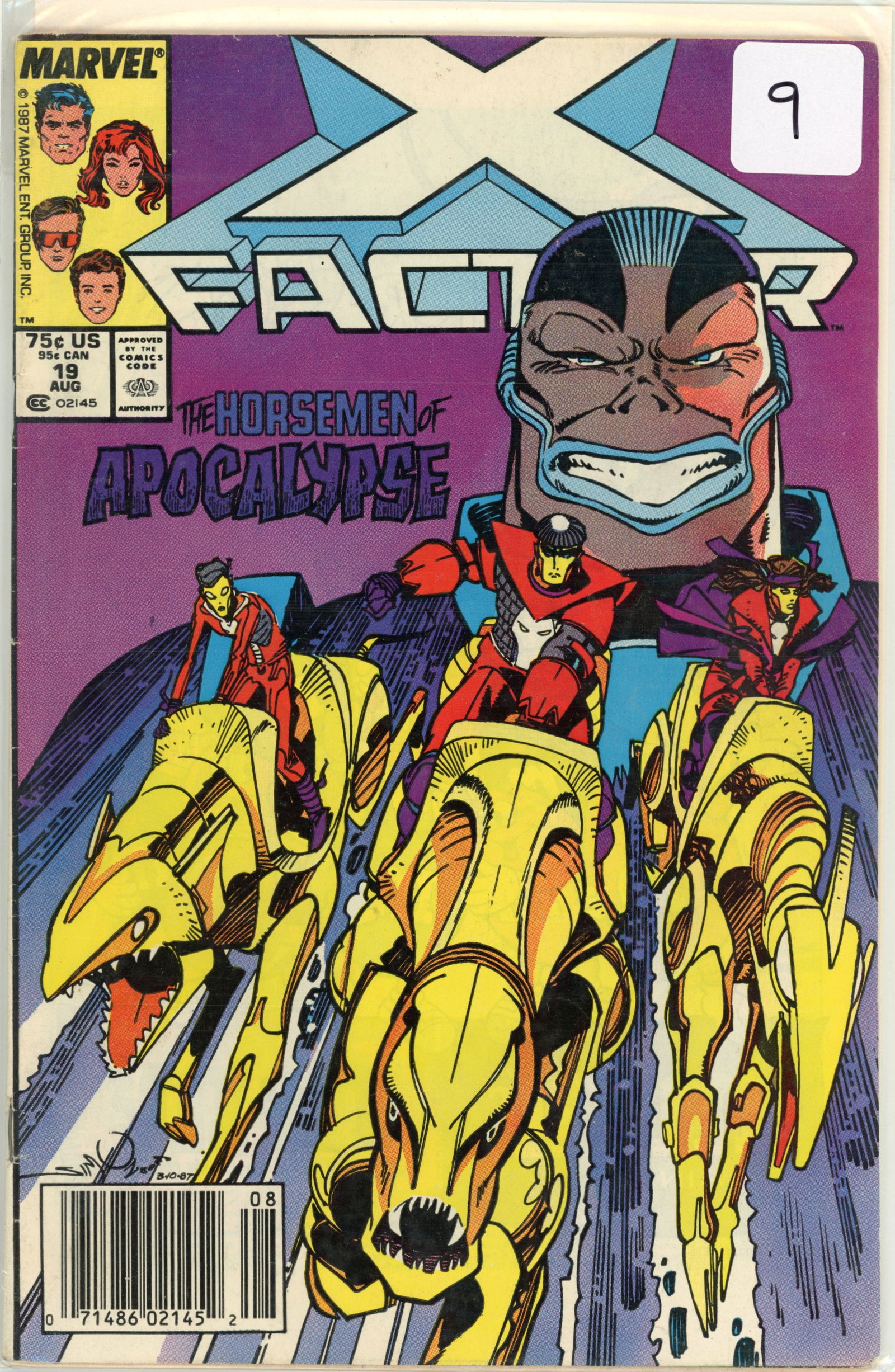 1987 Marvel X-Factor Issue 19 (1 of 1)