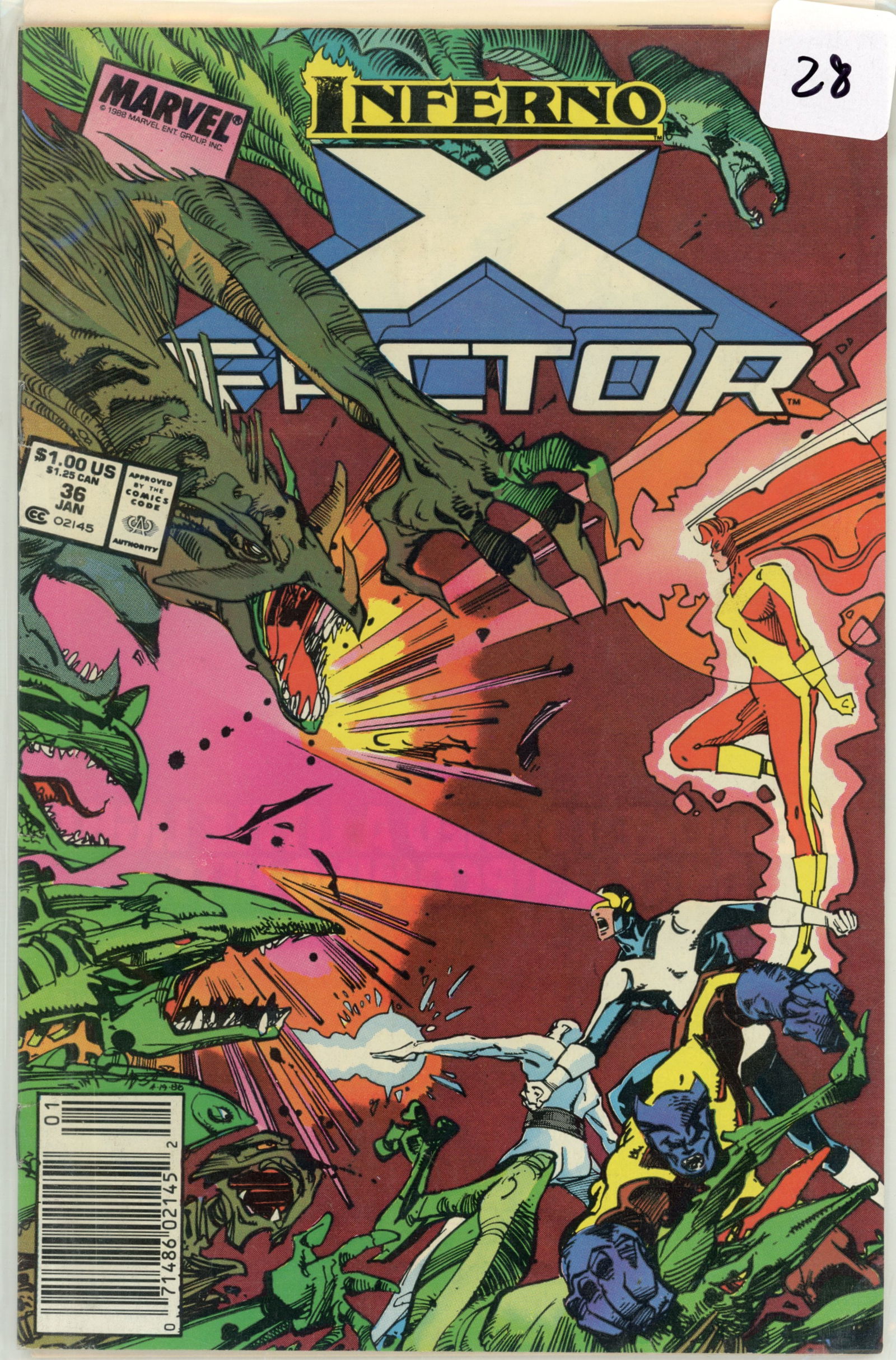 1988 Marvel X-Factor Issue 36 (1 of 1)