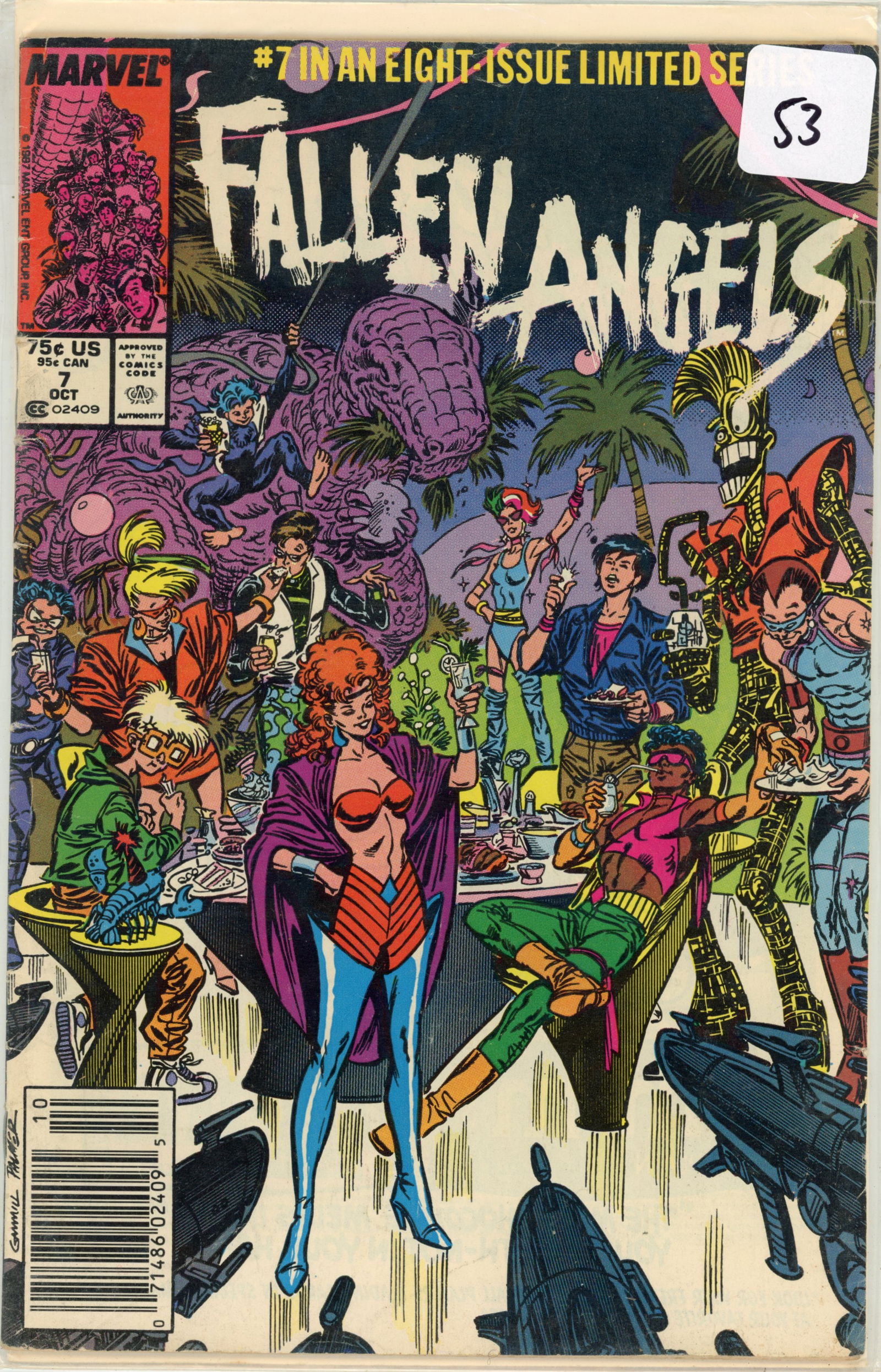 1987 Marvel Fallen Angels Issue 1 (1 of 1)