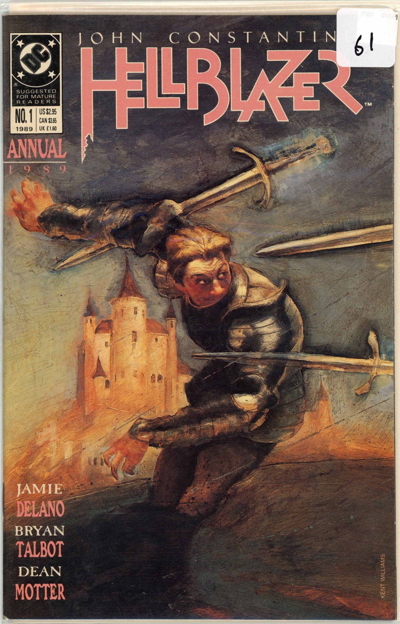 1989 DC Hell Blazer (1 of 1)