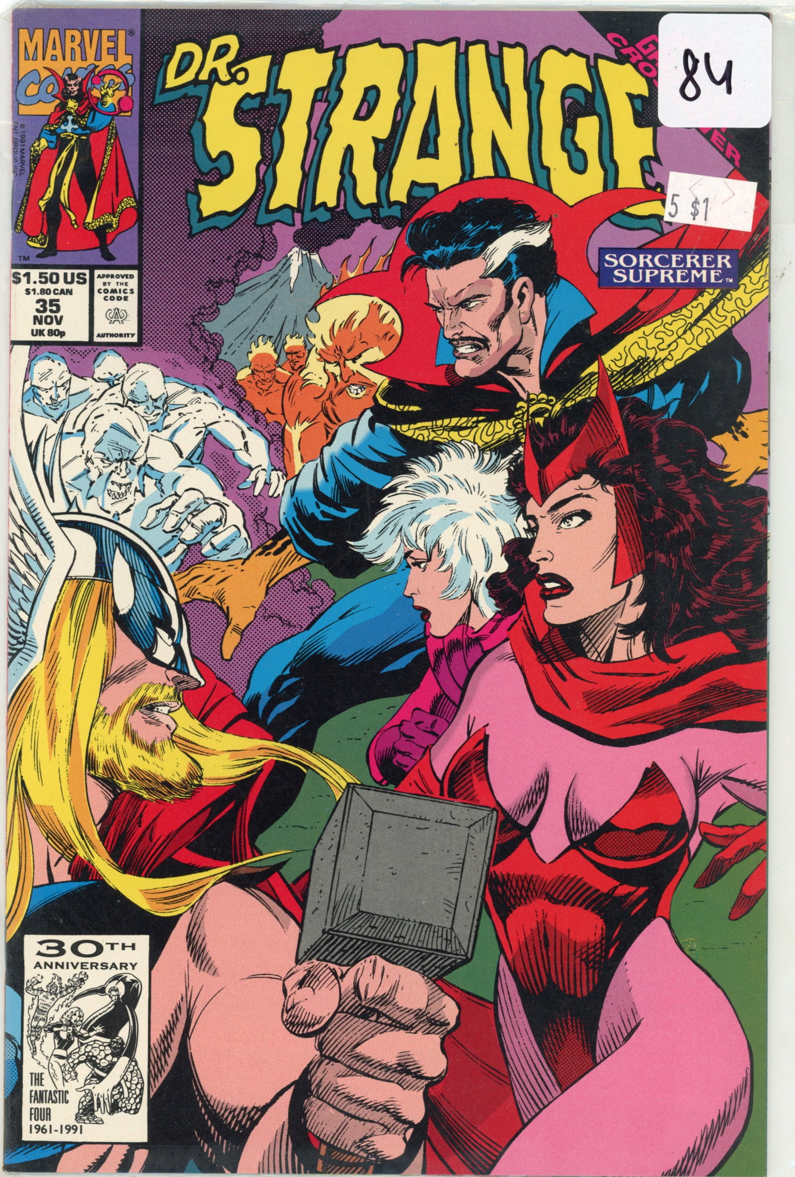 1991 Marvel Dr. Strange Issue 35 (1 of 1)