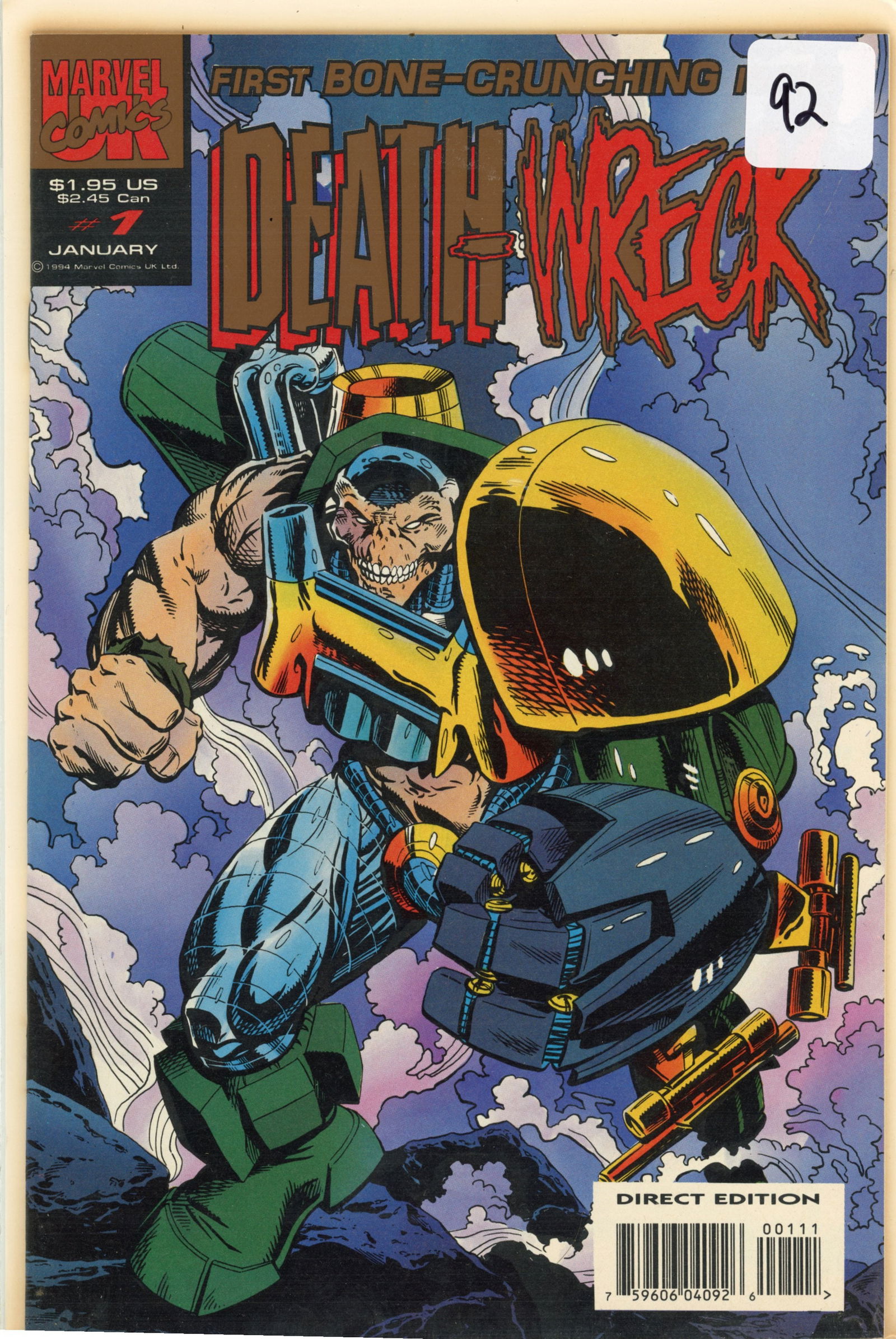 1994 Marvel Death-Wreck Issue 1 (1 of 1)