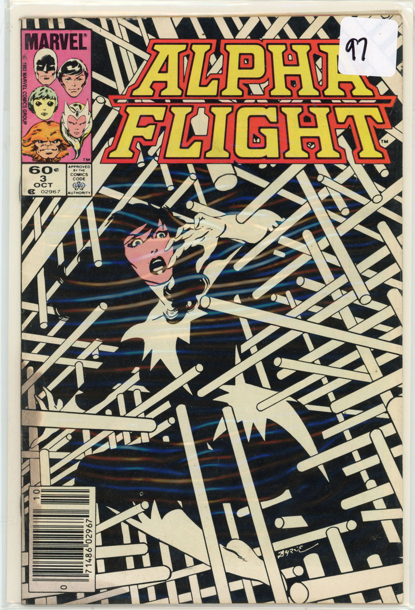 1983 Marvel Alpha Flight Issue 3 (1 of 1)