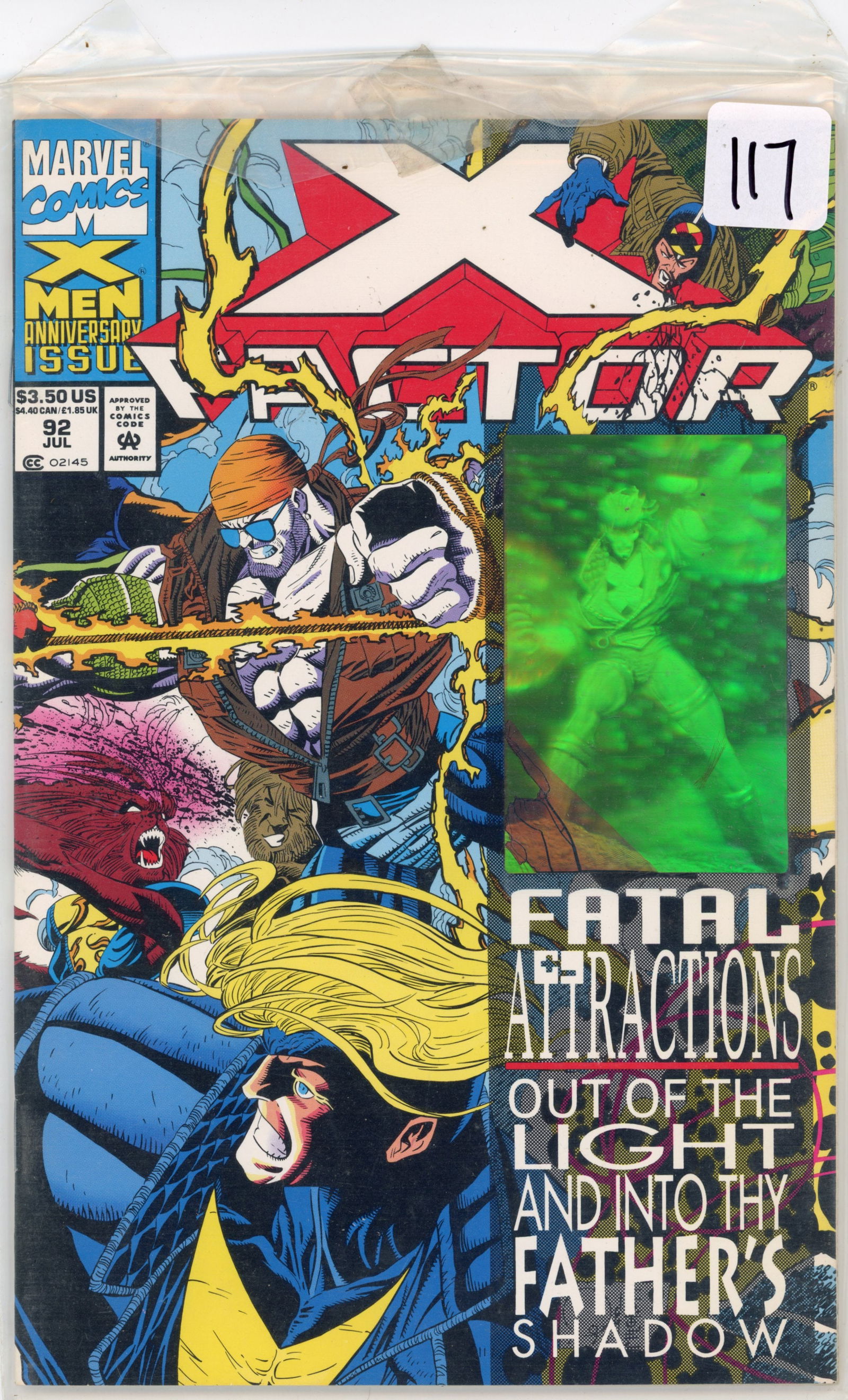 1993 Marvel X-Factor Issue 92 (1 of 1)