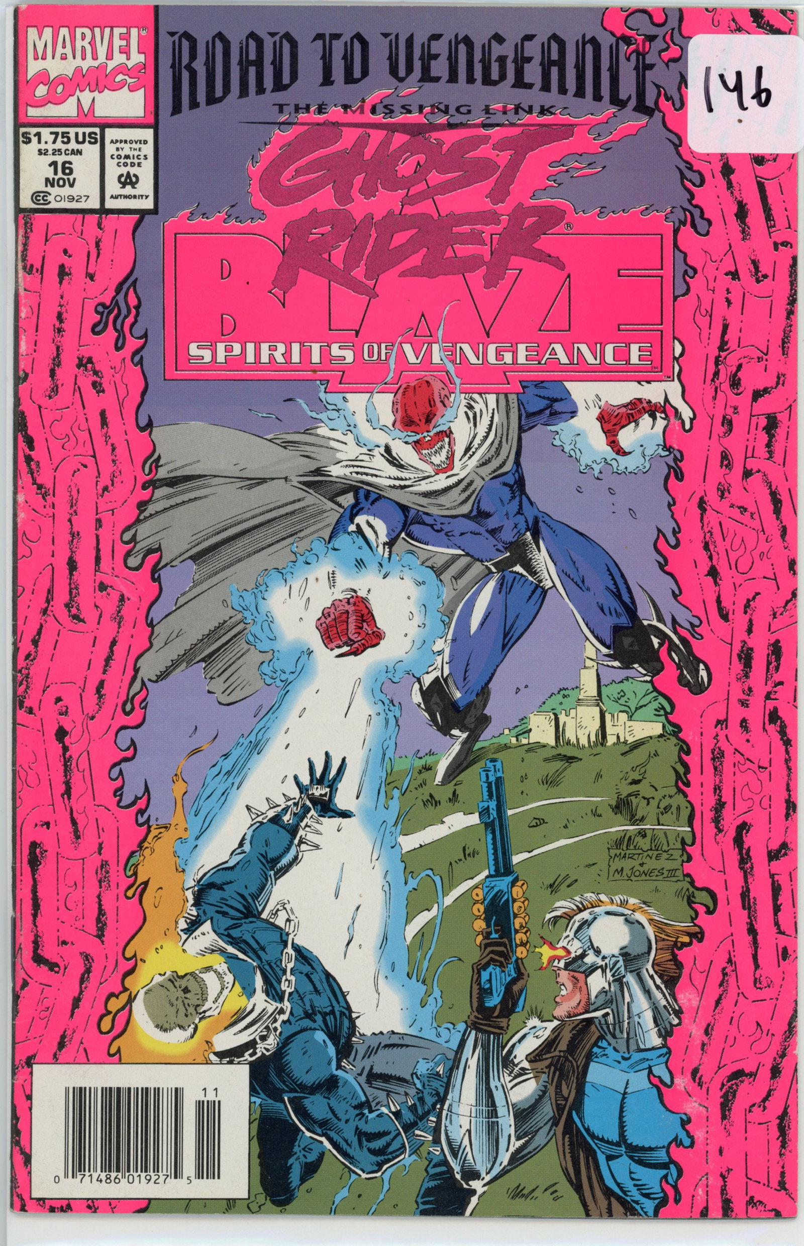 1993 Marvel Road To Vengeance Issue 16 (1 of 1)