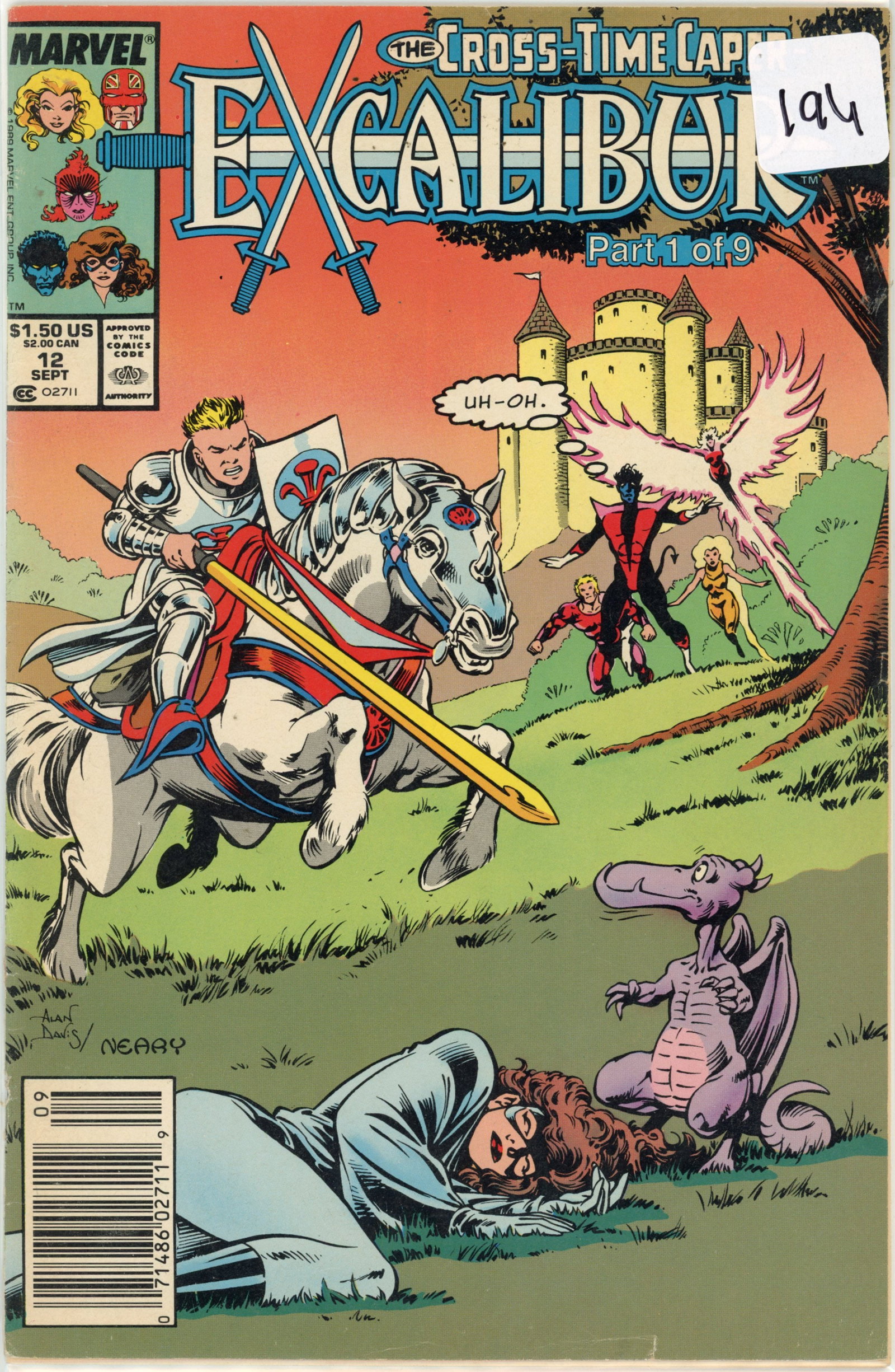 1989 Marvel EX-Calibur Issue 12 (1 of 1)