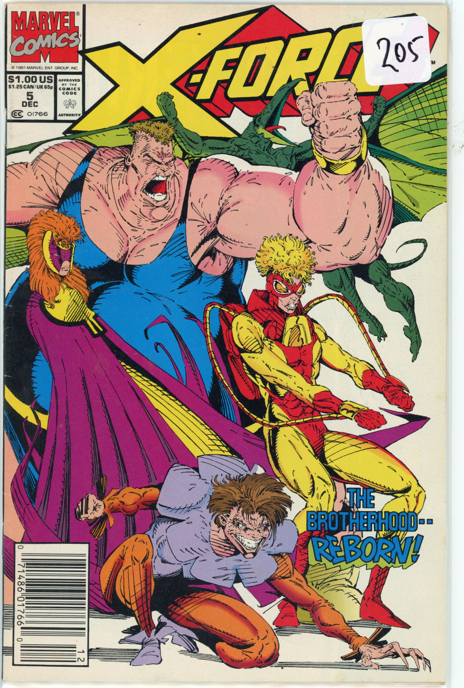 1991 Marvel X-Force Issue 5 (1 of 1)