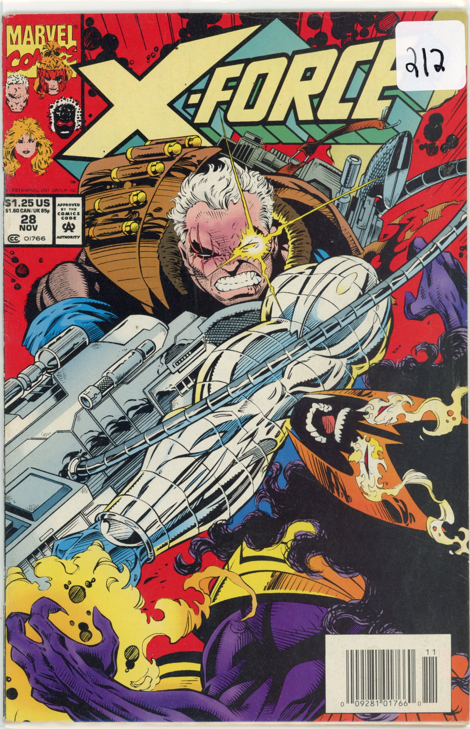 1993 Marvel X-Force Issue 28 (1 of 1)