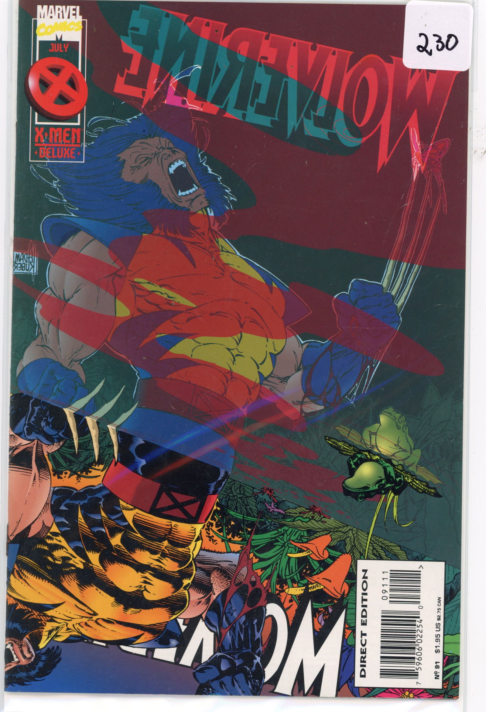 1991 Marvel Wolverine Issue 95 (1 of 1)