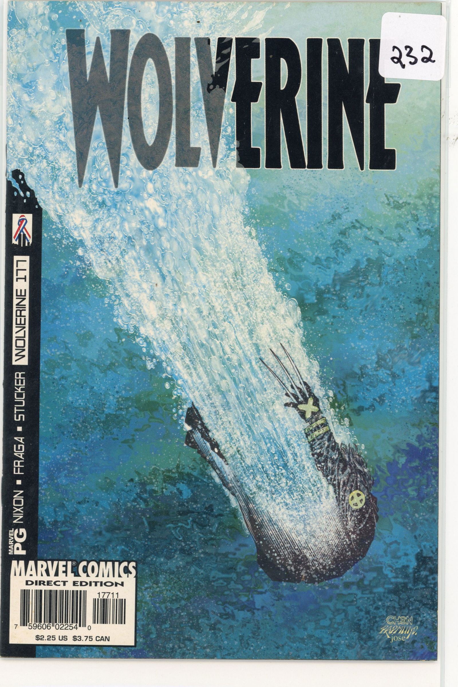 2002 Marvel Wolverine Issue 177 (1 of 1)