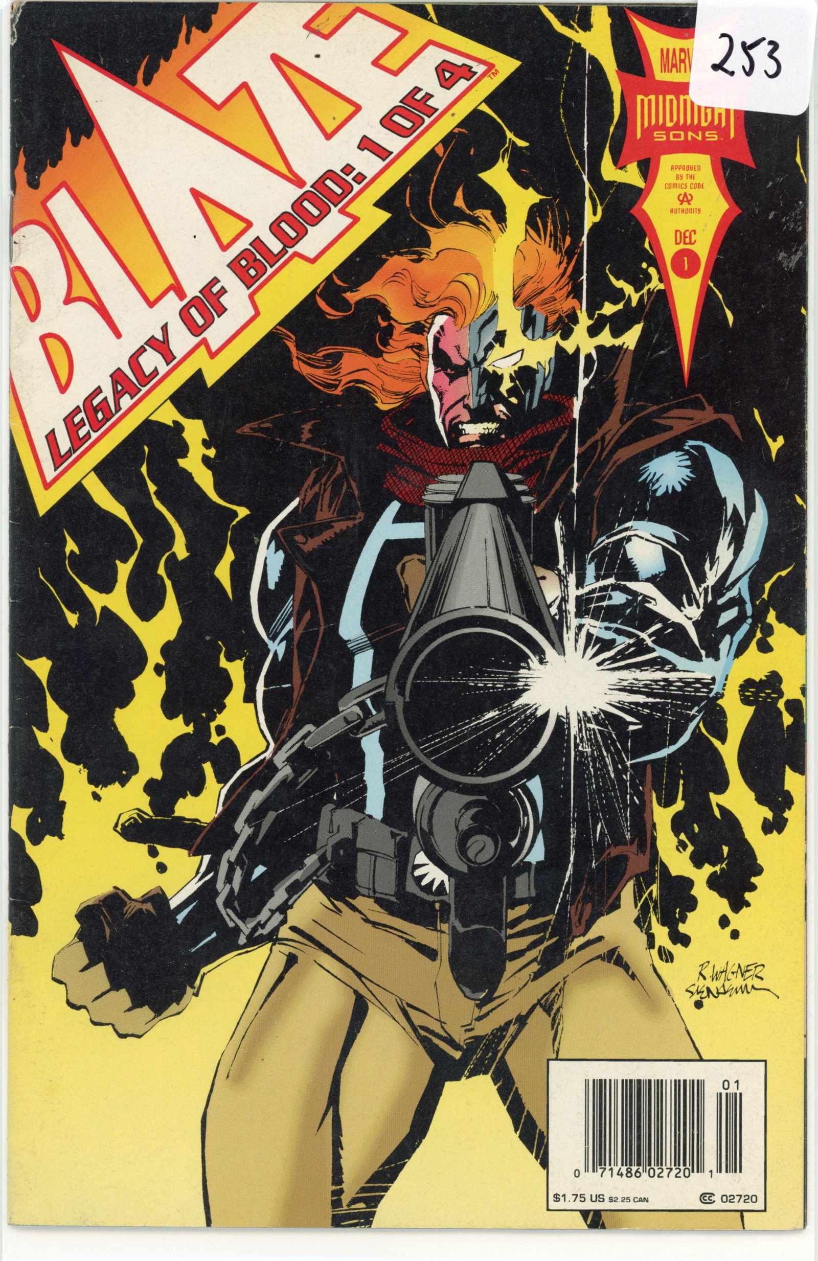 1993 Marvel Blaze Legacy Of Blood Issue 1 (1 of 1)