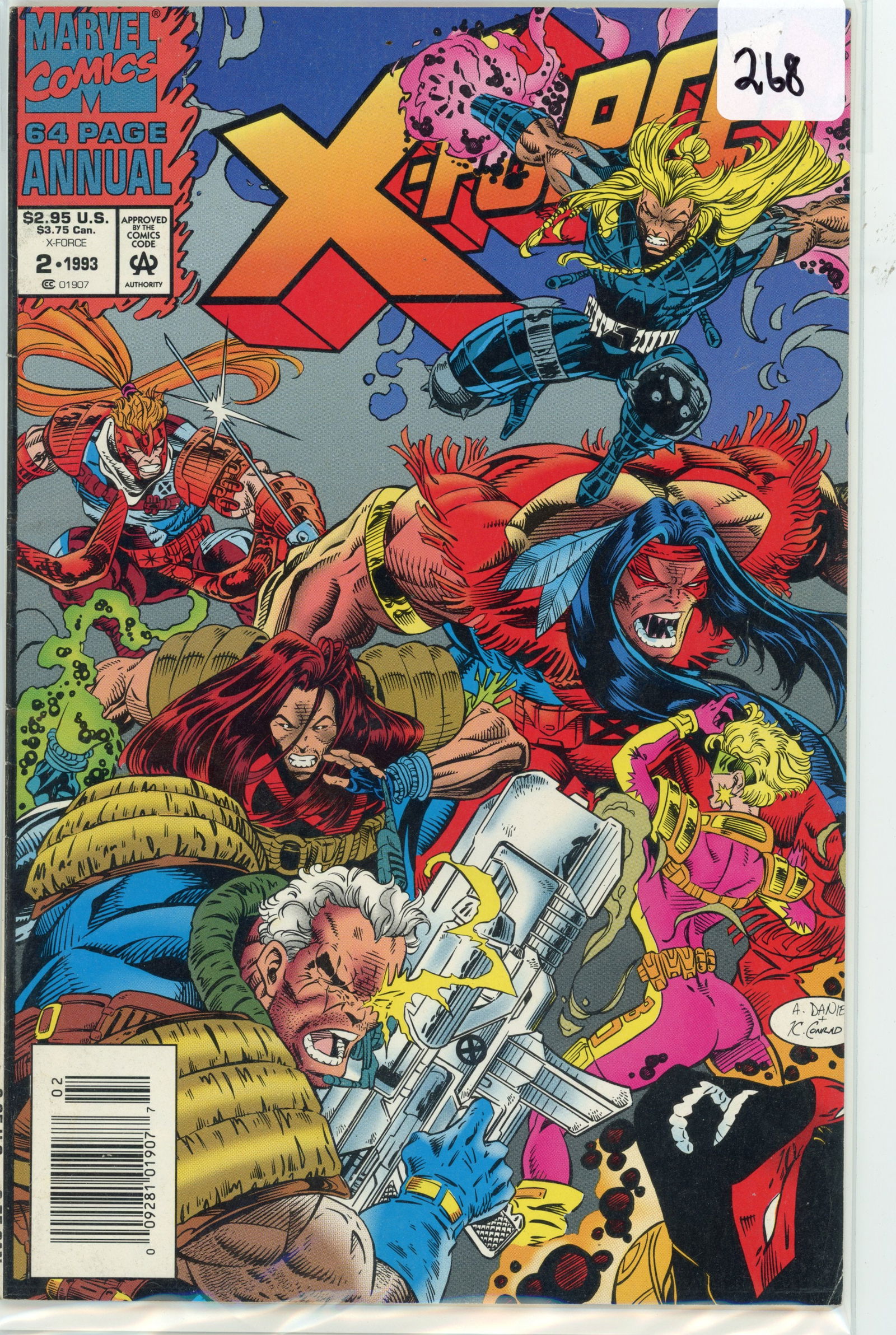 1993 Marvel X-Force Issue 2 (1 of 1)