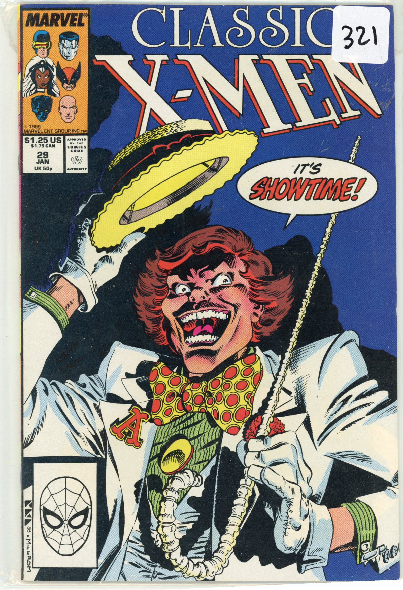 1988 Marvel X-MEN Issue 29 (1 of 1)