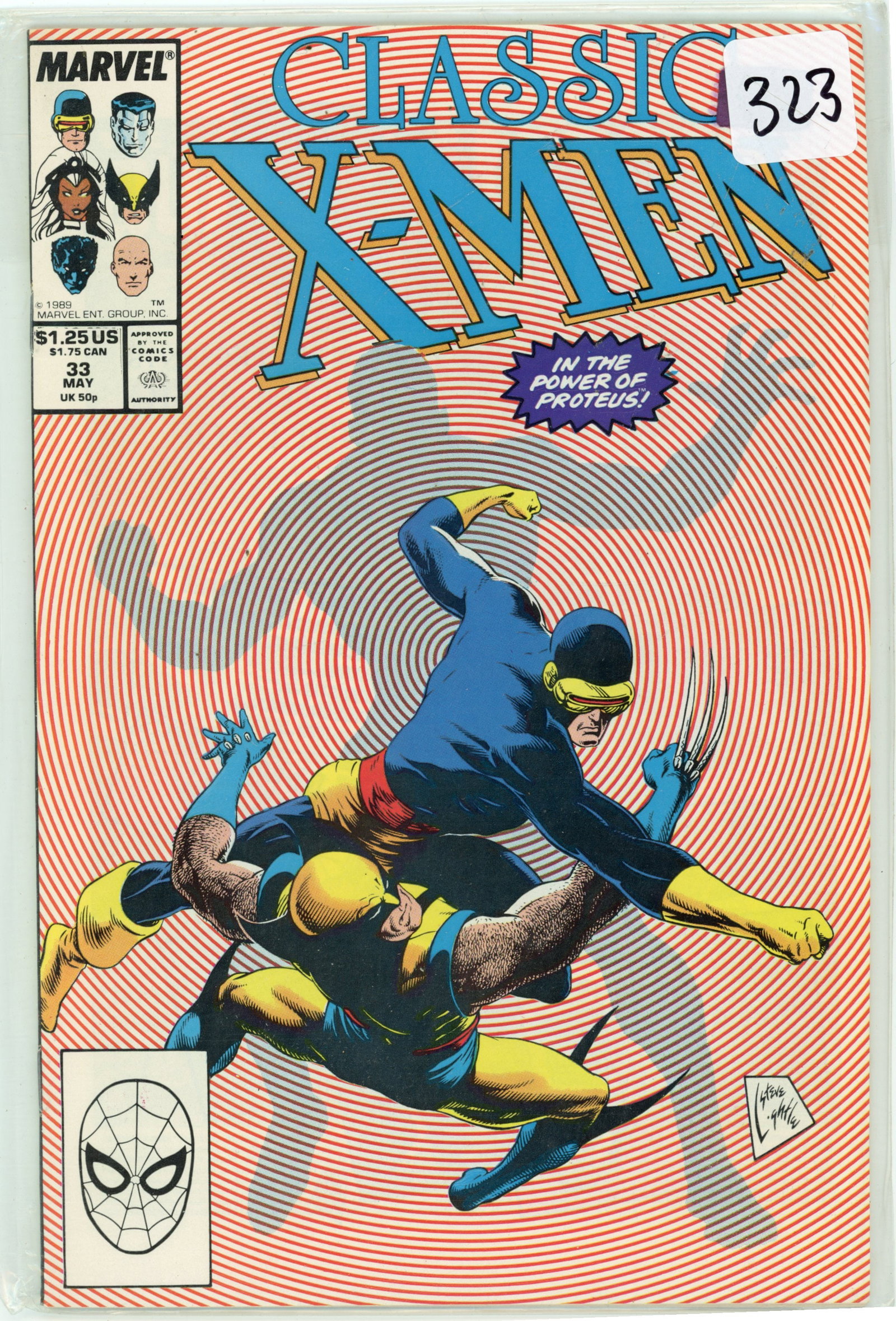 1989 Marvel X-MEN Issue 33 (1 of 1)