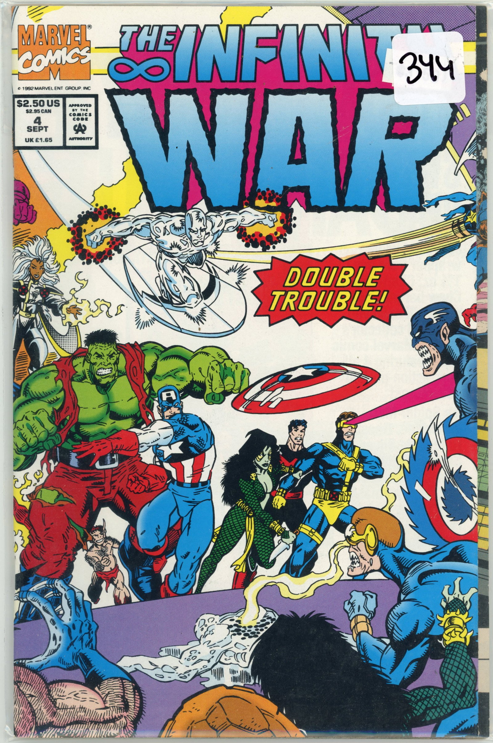 1992 Marvel Infinity War Issue 4 (1 of 1)
