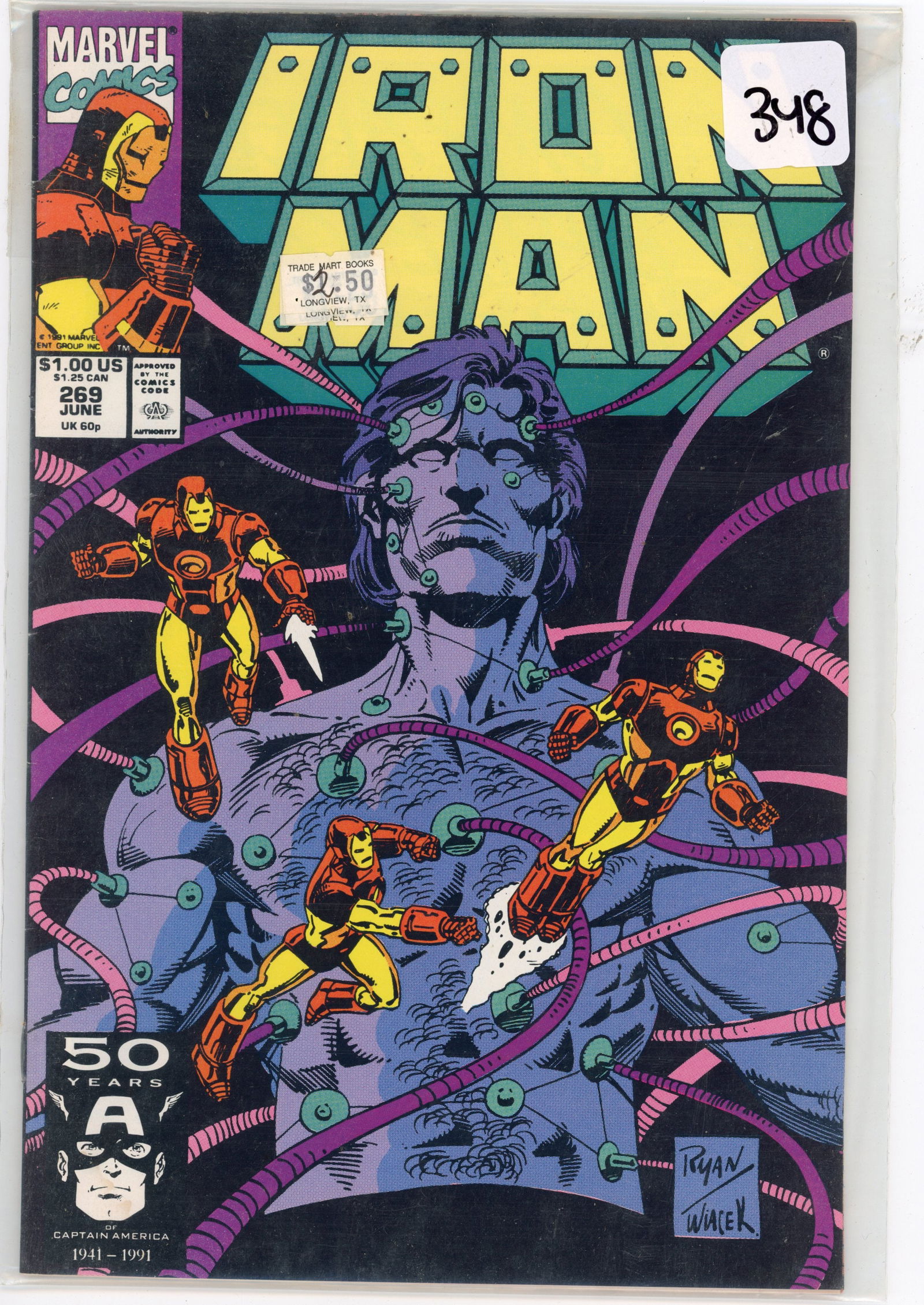 1991 Marvel IronMan Issue 269 (1 of 1)