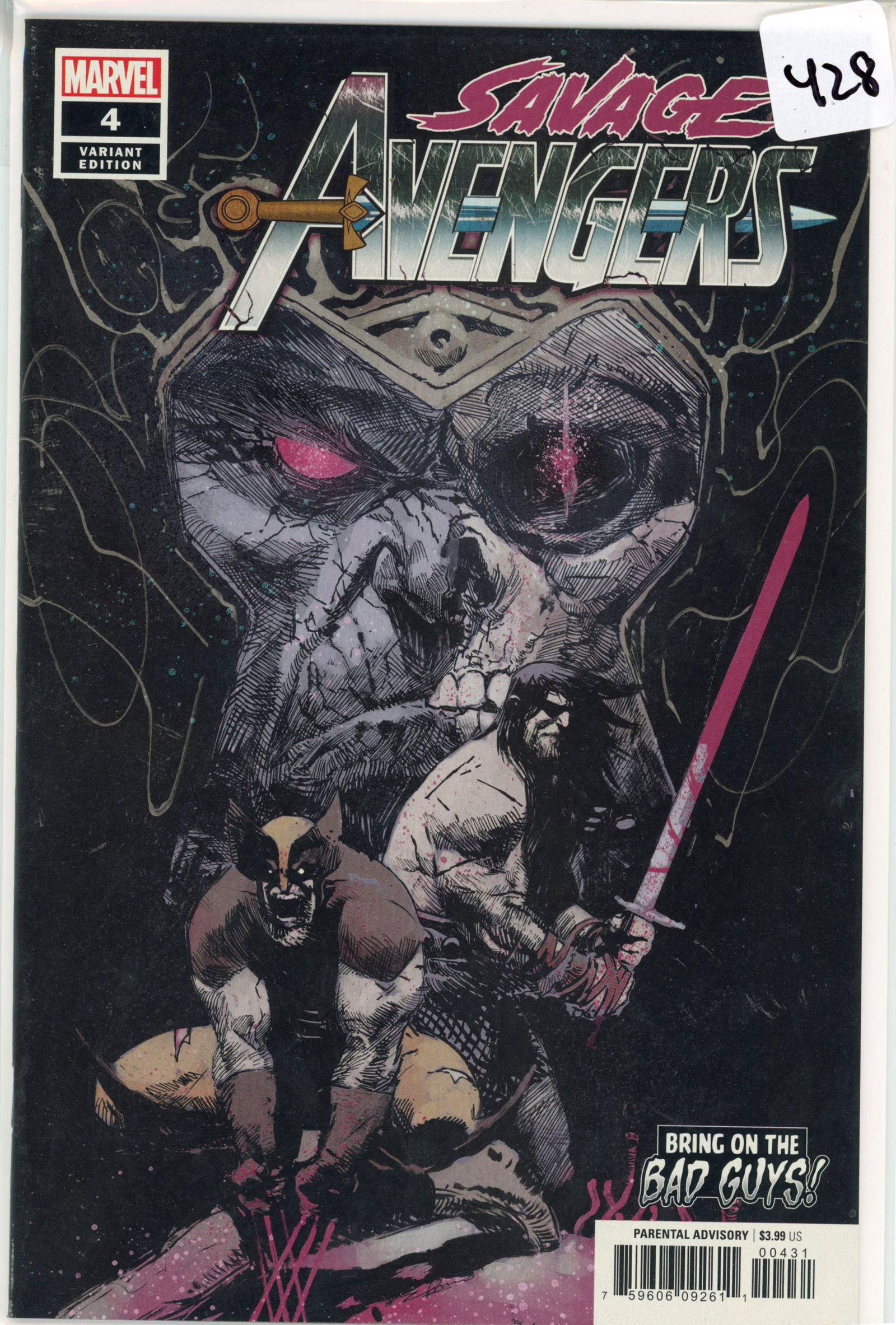 2019 Marvel Savage Avengers Issue 4 (1 of 1)