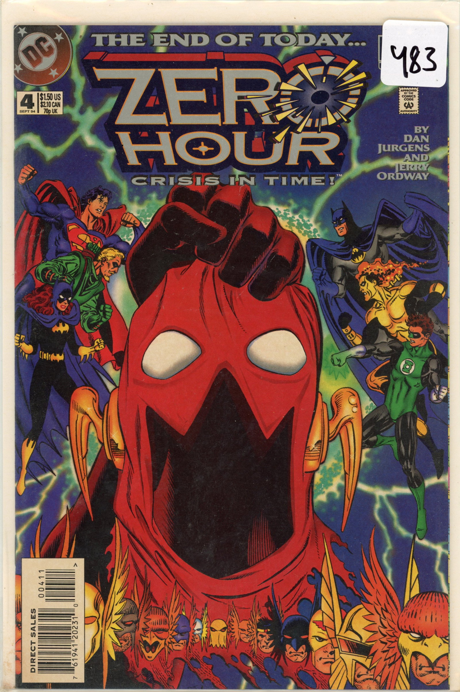 1994 DC Crisis In Time Issue 4 (1 of 1)