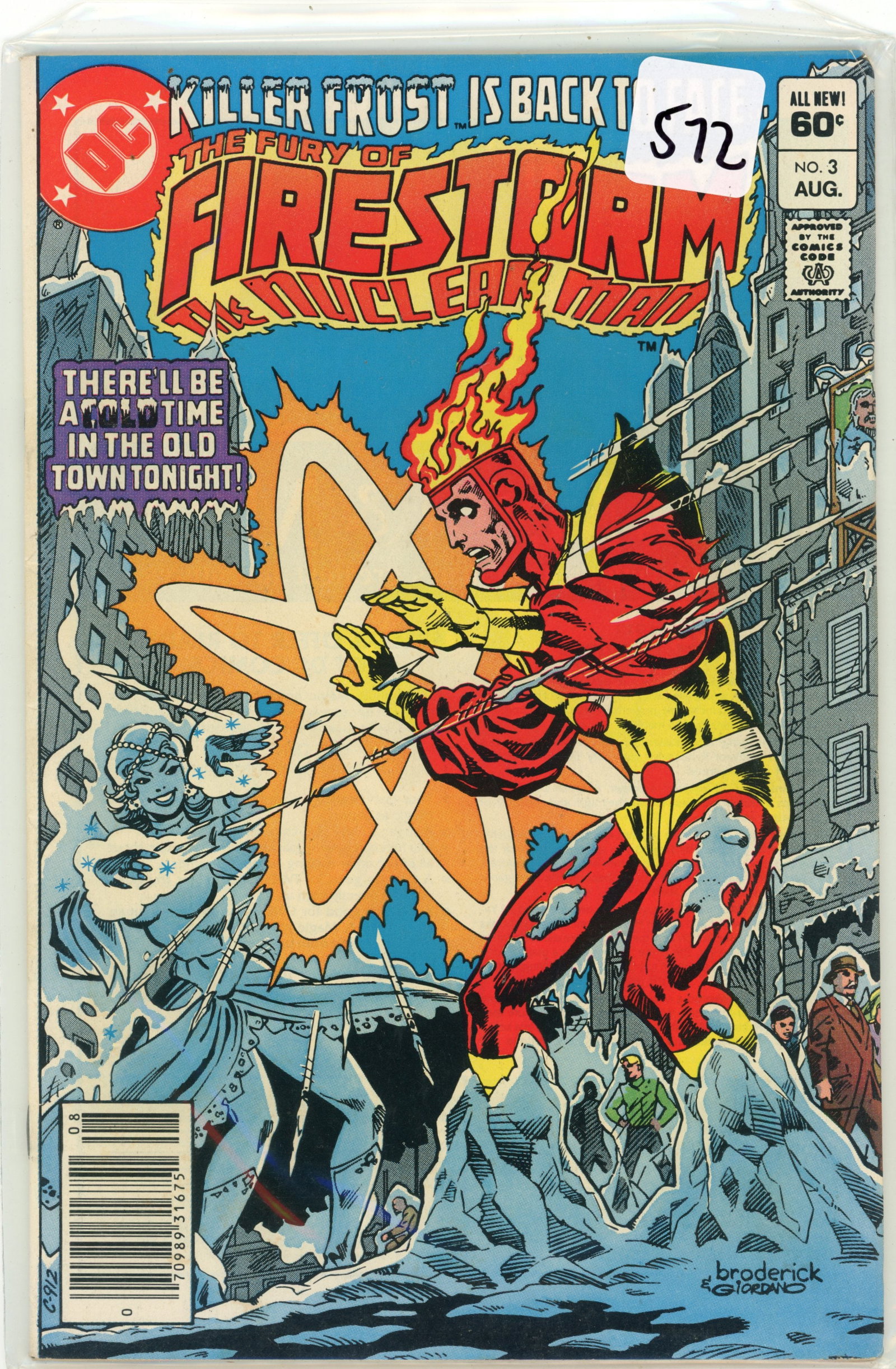1982 DC The Fury Of Firestorm Issue 3 (1 of 1)