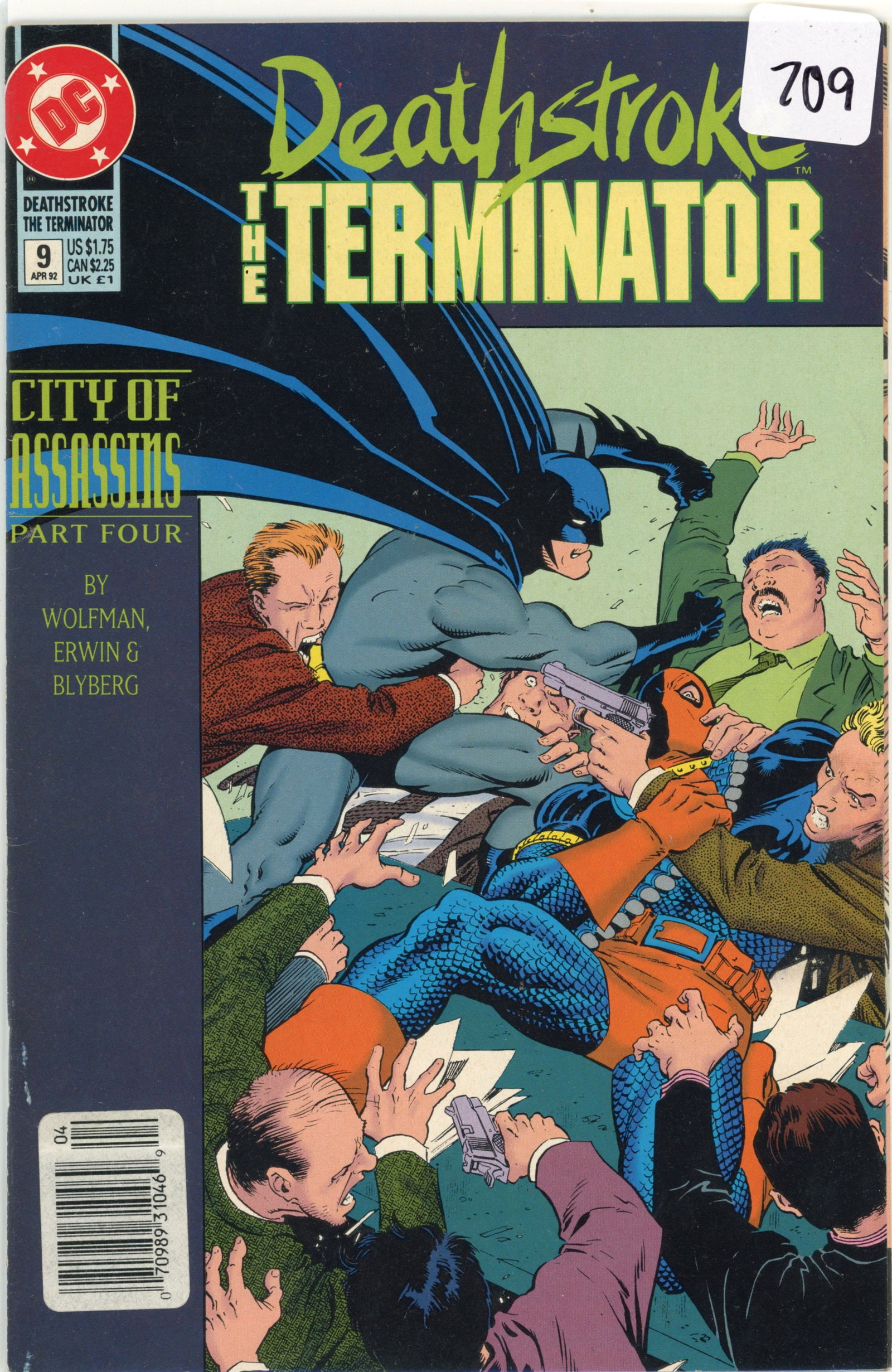 1992 DC Deathstroke Issue 9 (1 of 1)