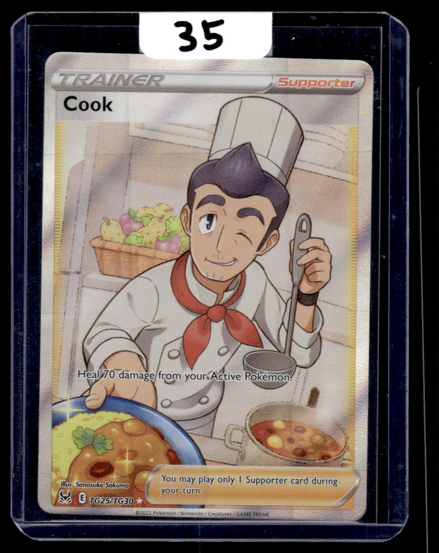 Cook - Lost Origin - Full Art Pokemon Card (1 of 1)