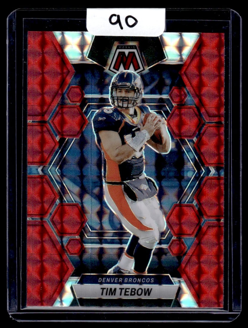 2023 Tim Tebow Panini Mosaic/Red Mosaic Prizm (1 of 1)