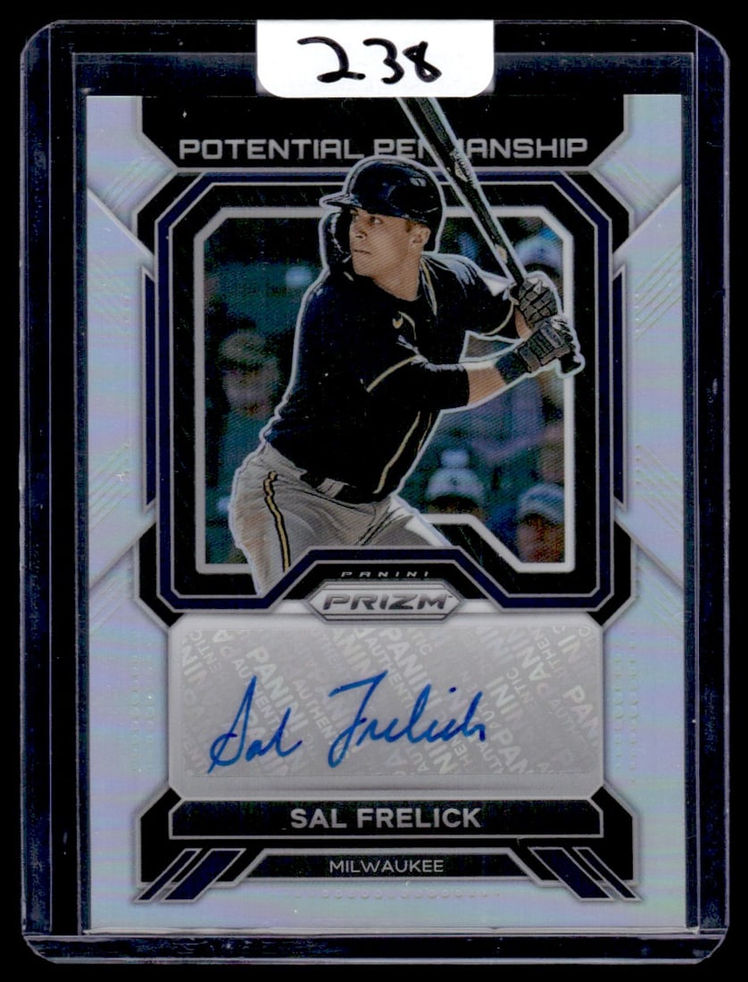 2022 Sal Frelick Panini Prizm Potential Penmanship/Silver Prizm Auto: 2022 Sal Frelick Panini Prizm Potential Penmanship/Silver Prizm Auto