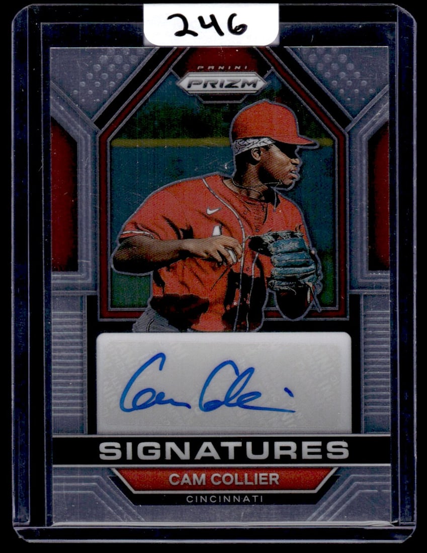 2022 Cam Collier Panini Prizm Auto RC (1 of 1)