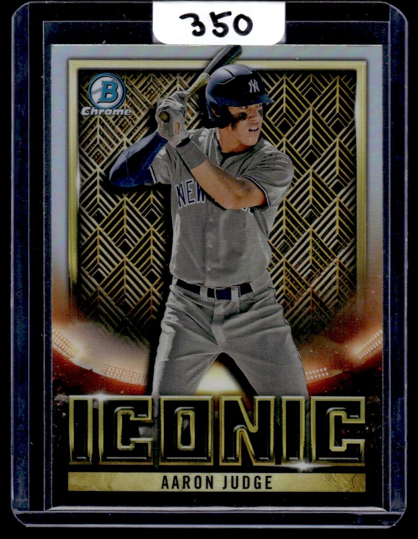 2023 Aaron Judge Bowman Chrome Iconic: 2023 Aaron Judge Bowman Chrome Iconic