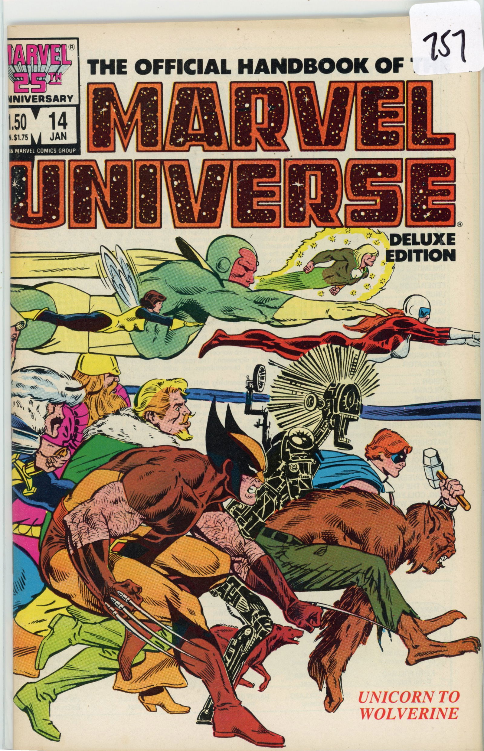 1986 Marvel Universe Issue 14 (1 of 1)